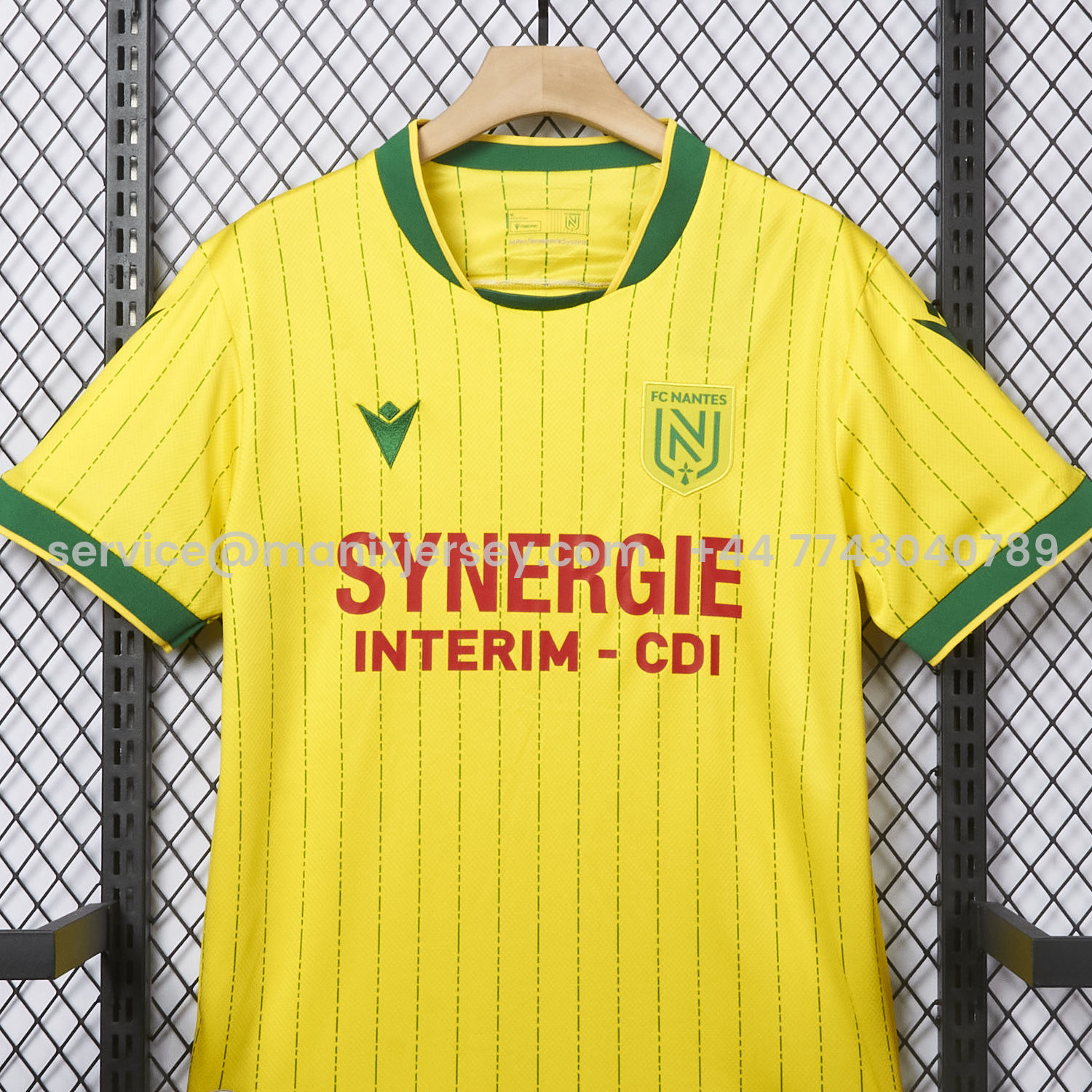 ManixJersey.com | Nantes 25-26 Home Jersey - Fans Version -Customize Name, Number and Patch | Worldwide Shipping