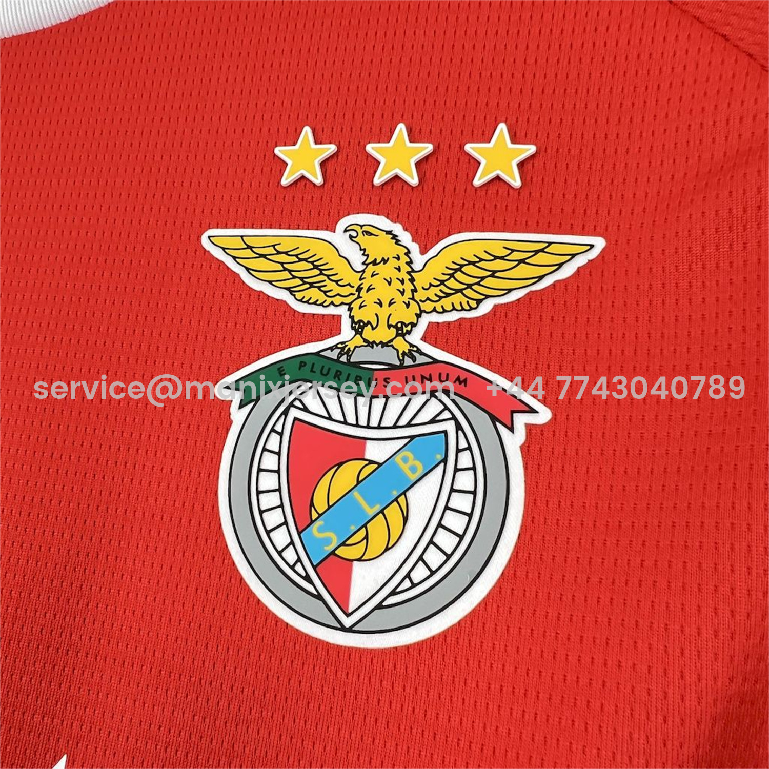 ManixJersey.com | Benfica 25-26 Home Jersey - Fans Version -Customize Name, Number and Patch | Worldwide Shipping