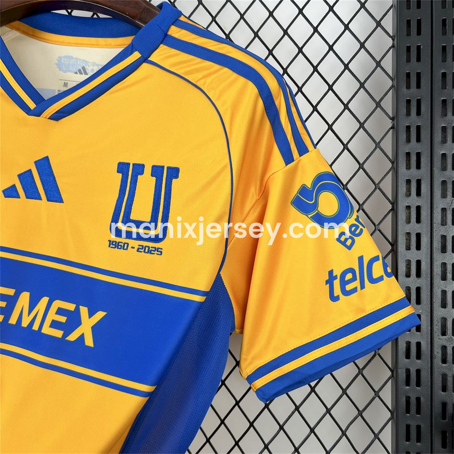 ManixJersey.com | Tigres UANL 25-26 Home Jersey - Fans Version -Customize Name, Number and Patch | Worldwide Shipping