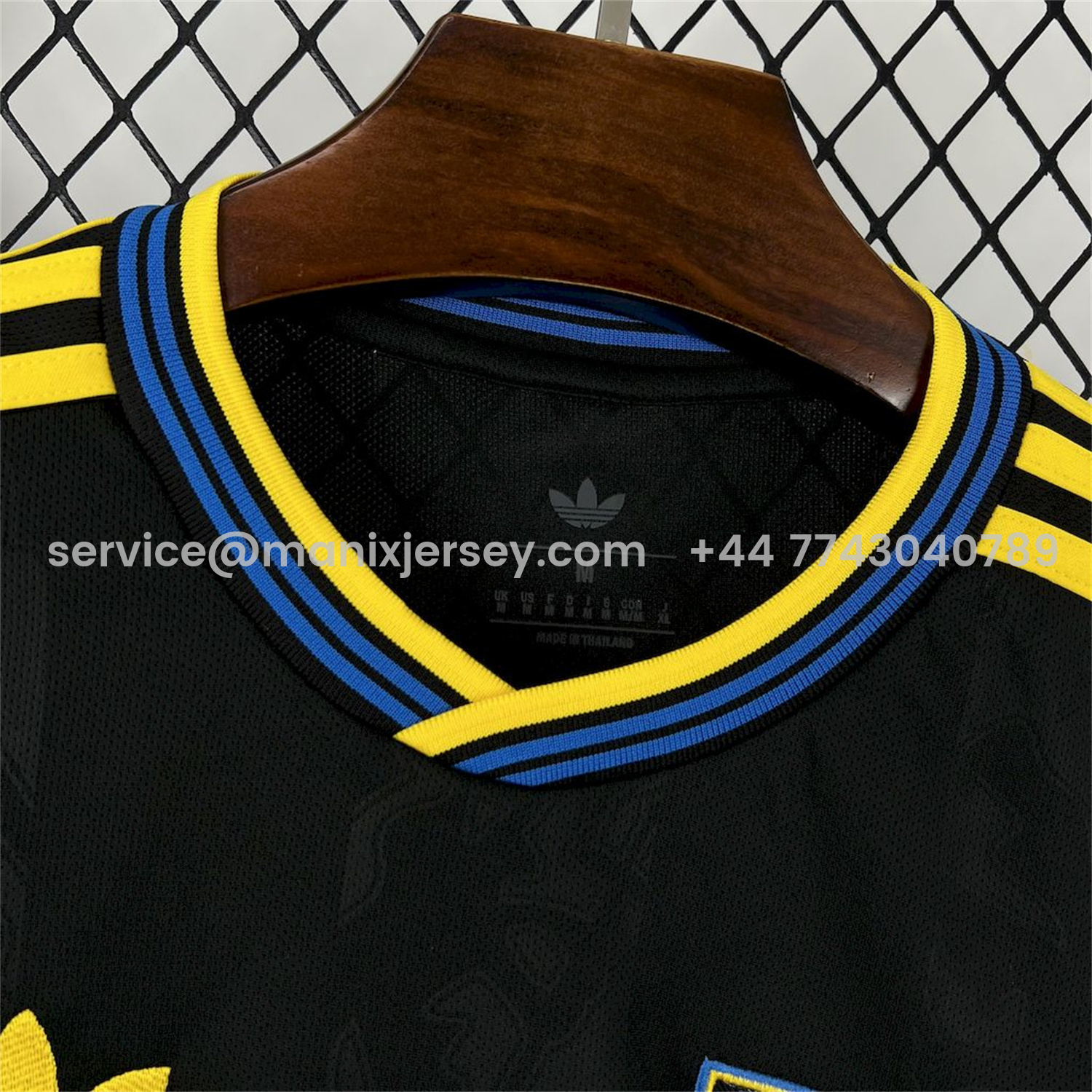 ManixJersey.com | Manchester United 25-26 Third Black Jersey - Fans Version -Customize Name, Number and Patch | Worldwide Shipping