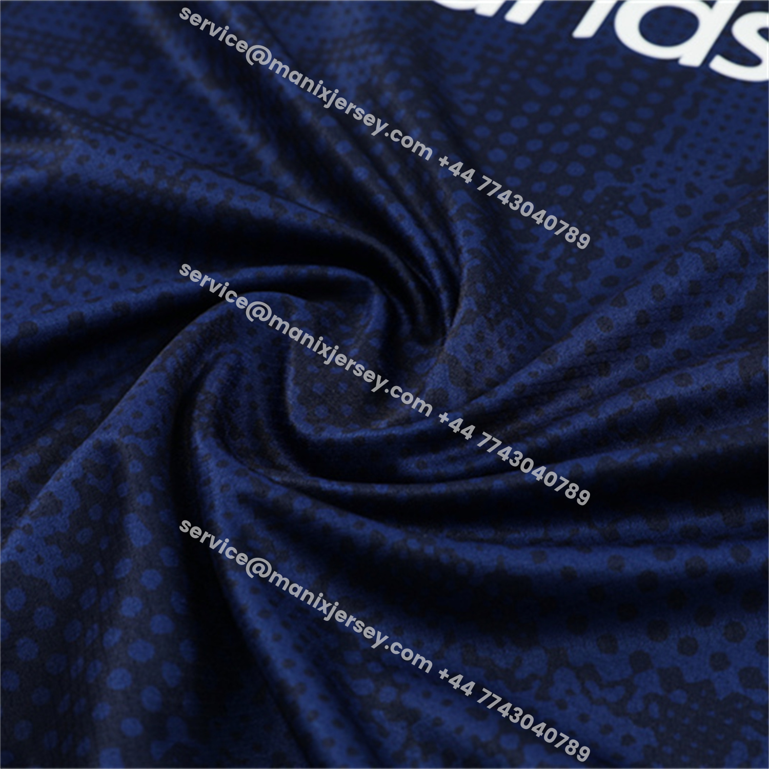 ManixJersey.com | Marseille 25-26 Kids Short-Sleeve Training Set - Royal Blue Top & Royal Blue Shorts -Customize Name, Number and Patch | Worldwide Shipping