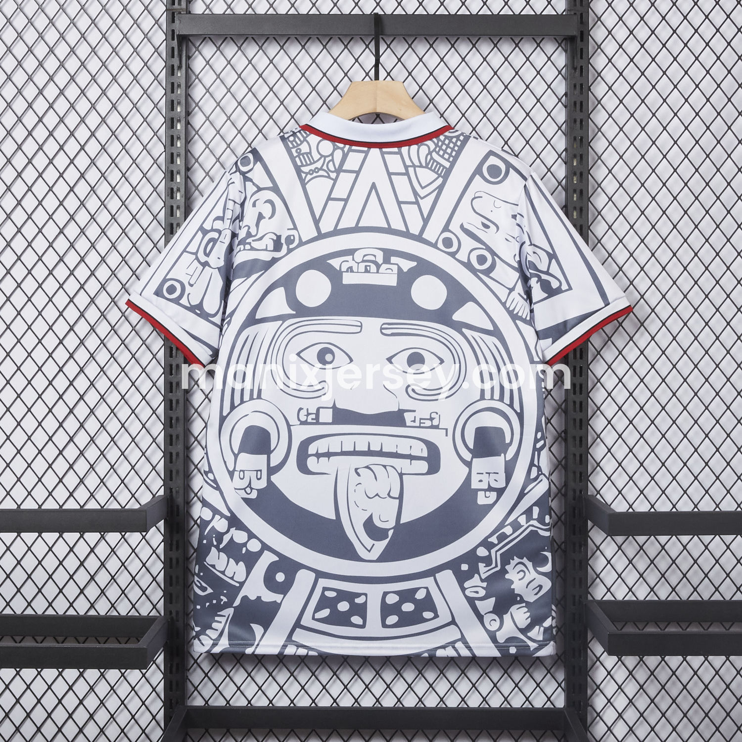 ManixJersey.com | Retro Mexico 1998 Away Grey Special Edition Jersey -Customize Name, Number and Patch | Worldwide Shipping