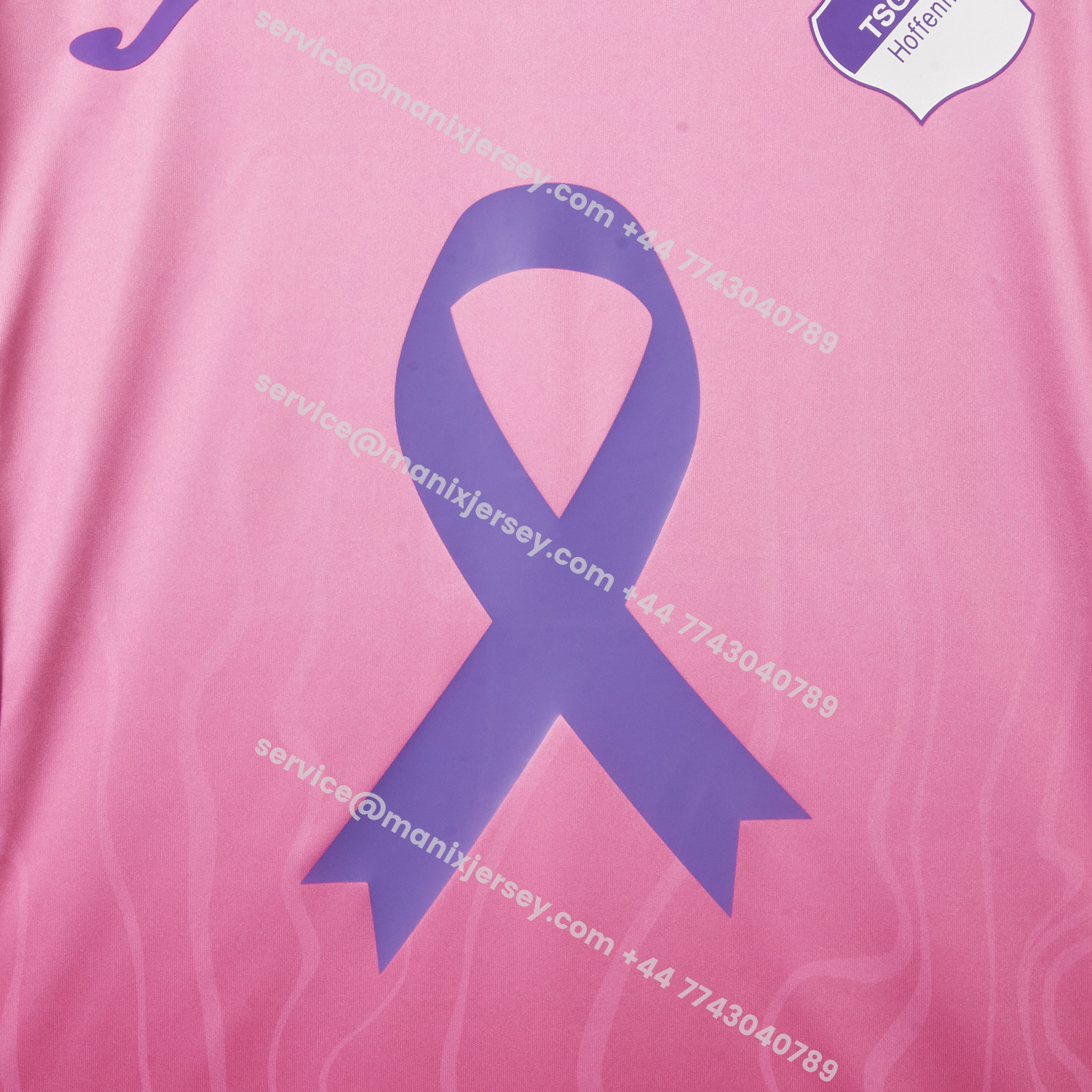 ManixJersey.com | Hoffenheim 25-26 Breast Cancer Awareness Special Jersey - Fans Version -Customize Name, Number and Patch | Worldwide Shipping