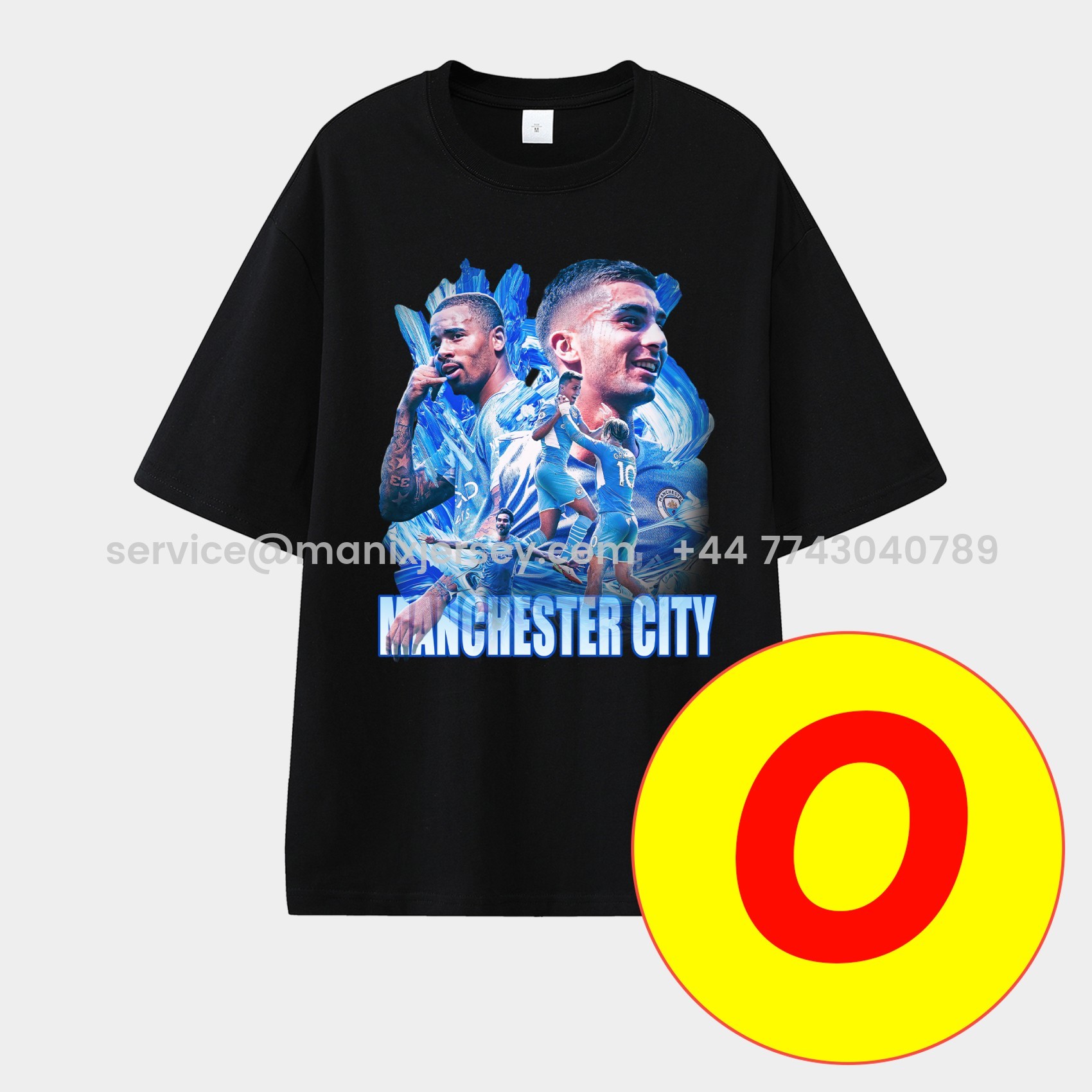 ManixJersey.com | Manchester City Highlights Of The Decade Unisex Pure Cotton T-shirt -Customize Name, Number and Patch | Worldwide Shipping