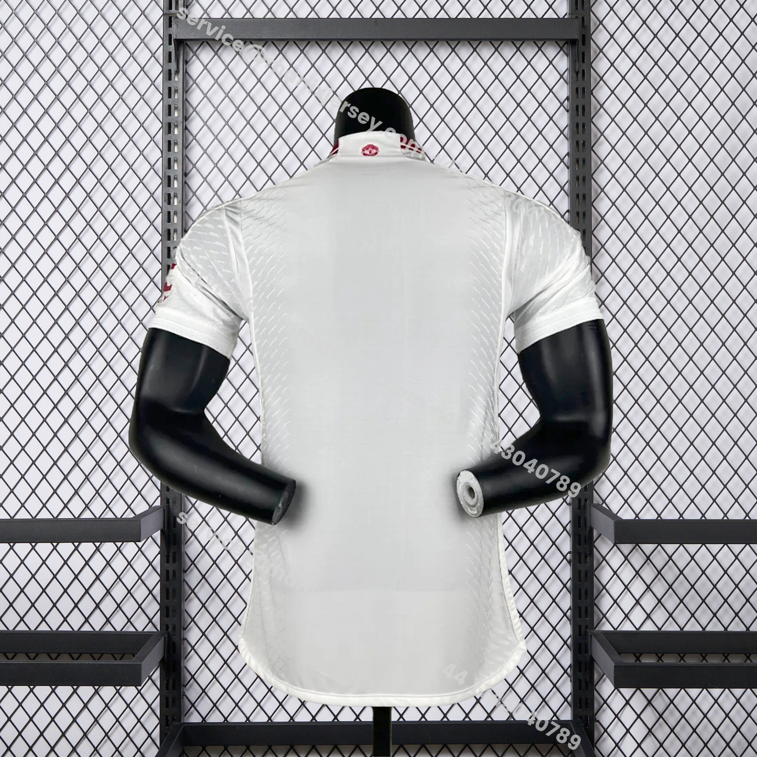 ManixJersey.com | Retro Manchester United 2023-24 Away White Jersey - Player Version -Customize Name, Number and Patch | Worldwide Shipping