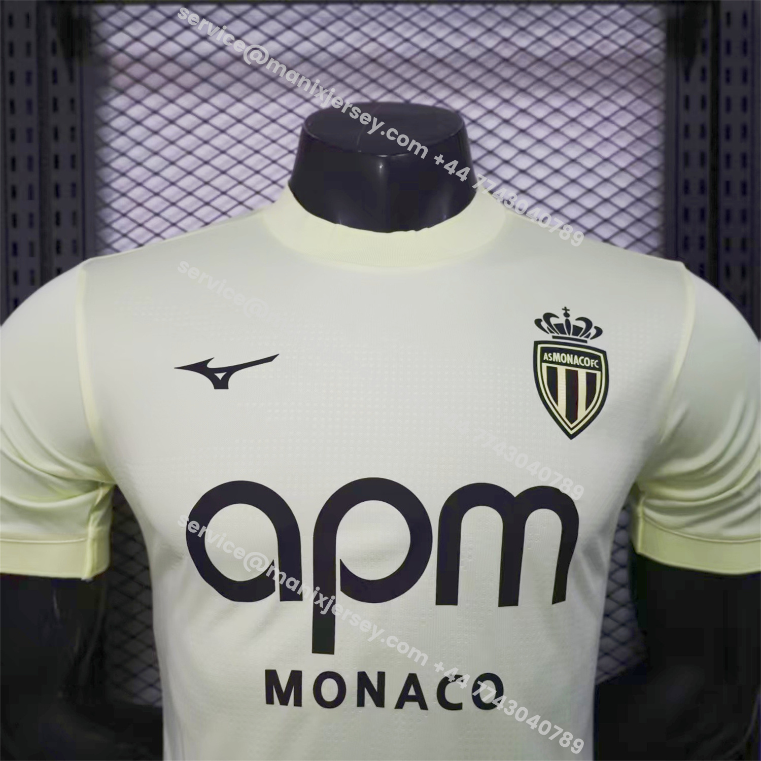 ManixJersey.com | AS Monaco 25-26 Third Green Jersey - Player Version -Customize Name, Number and Patch | Worldwide Shipping