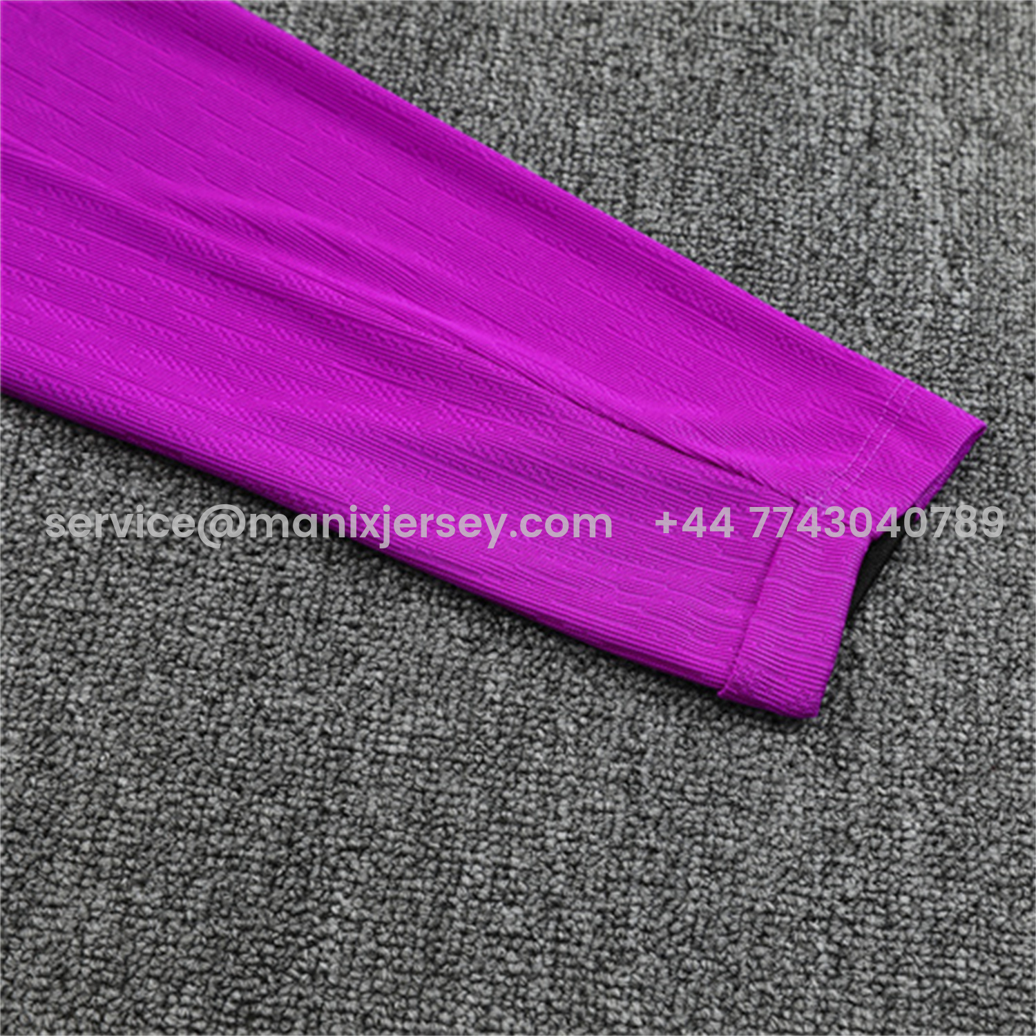 ManixJersey.com | England 25-26 Long Sleeve Training Set - Player Version - Purple Top and Black Pants -Customize Name, Number and Patch | Worldwide Shipping