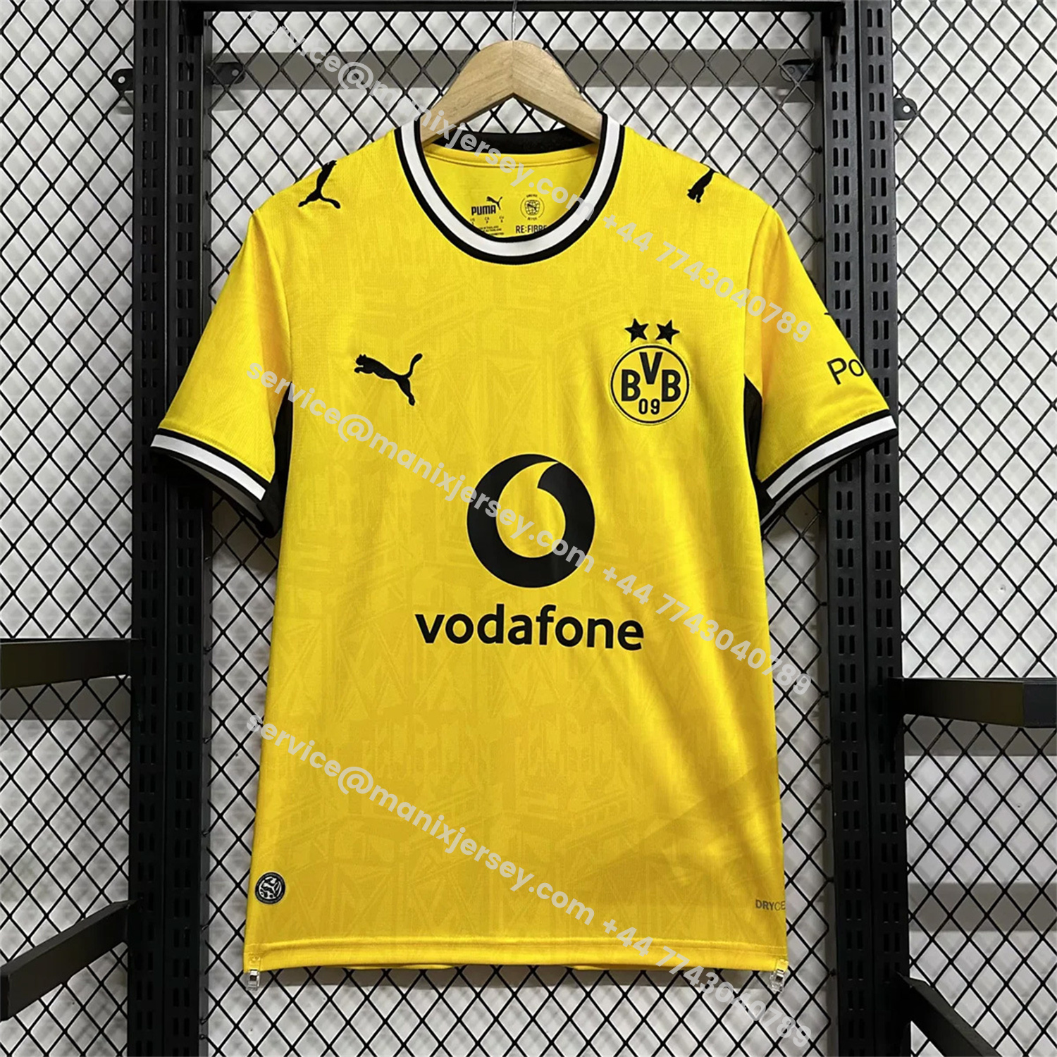 ManixJersey.com | Dortmund 26-27 Home Jersey - Fans Version -Customize Name, Number and Patch | Worldwide Shipping