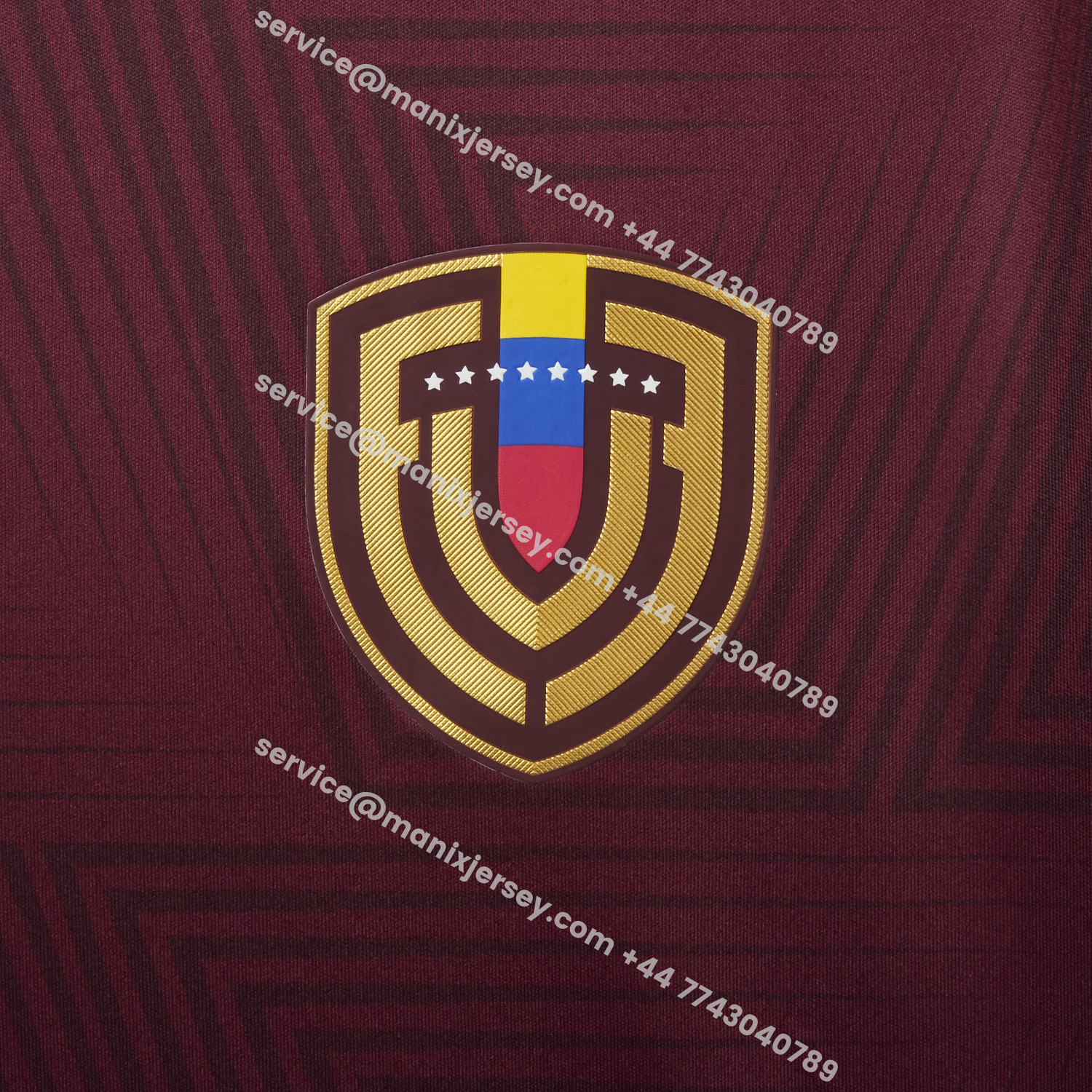 ManixJersey.com | Venezuela 2026 Home Jersey - Fans Version -Customize Name, Number and Patch | Worldwide Shipping