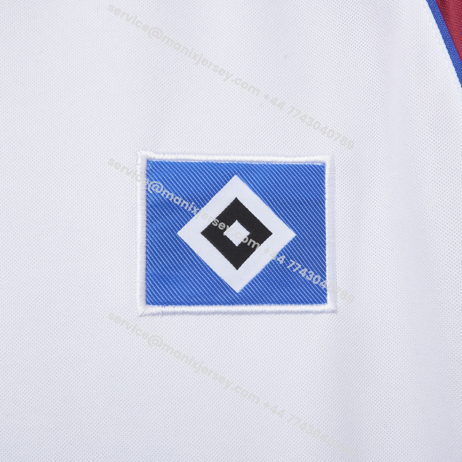 ManixJersey.com | Retro Hamburger SV 1999-00 Home Jersey -Customize Name, Number and Patch | Worldwide Shipping
