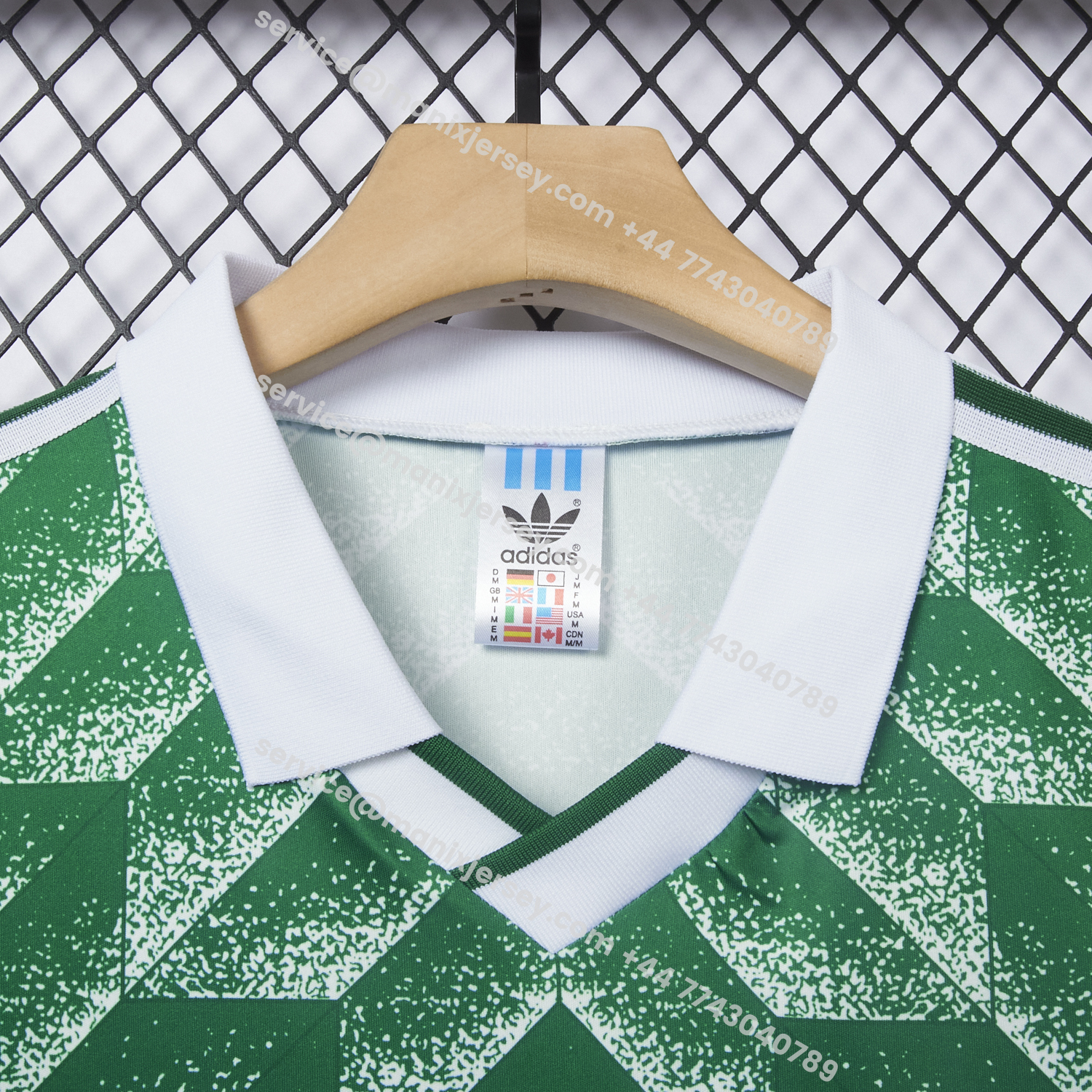 ManixJersey.com | Retro Hannover 96 1990-91 Away Green Jersey -Customize Name, Number and Patch | Worldwide Shipping