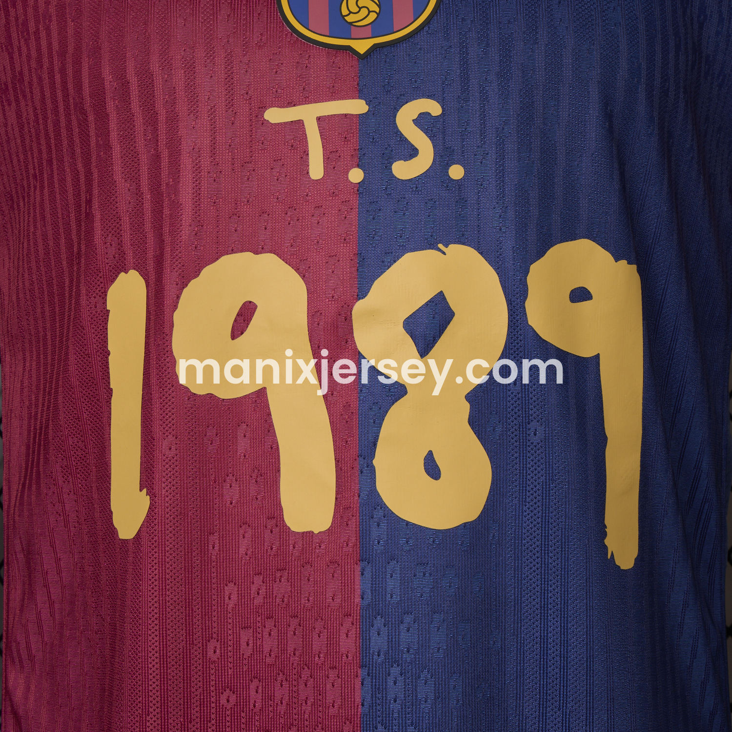 ManixJersey.com | Barcelona x Taylor Swift 24-25 Home Special Edition Jersey - Player Version -Customize Name, Number and Patch | Worldwide Shipping