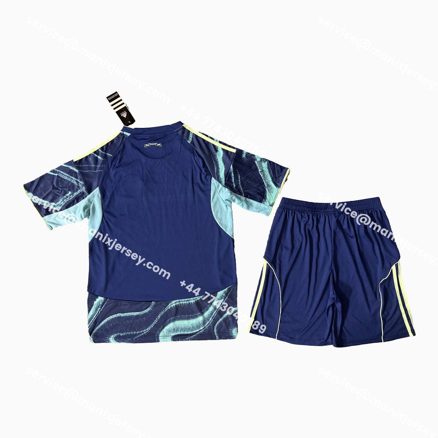 ManixJersey.com | Ajax 25-26 Away Men's Adult Jersey Set - Fans Version -Customize Name, Number and Patch | Worldwide Shipping