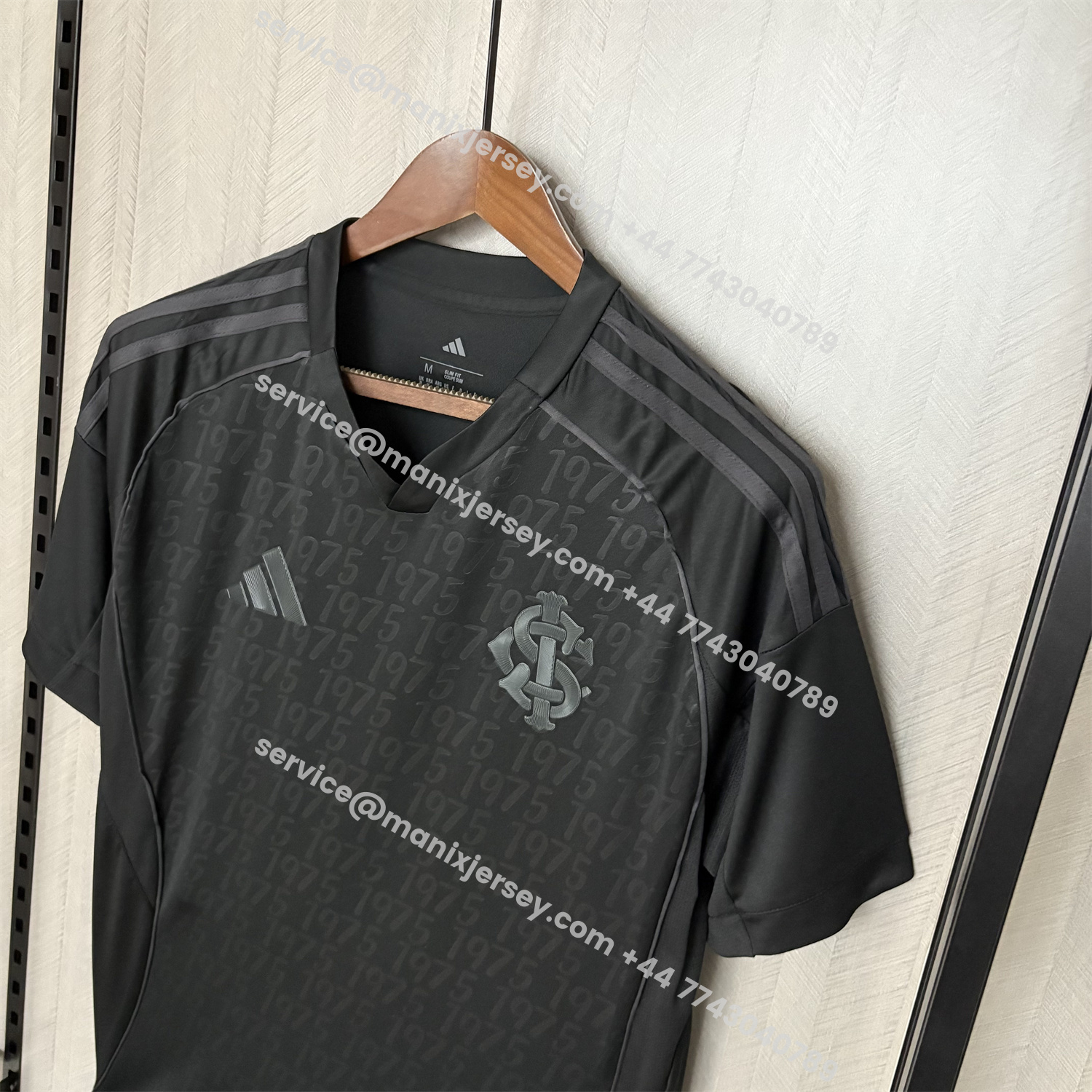 ManixJersey.com | SC Internacional 25-26 Black Unsponsored Special Jersey - Fans Version -Customize Name, Number and Patch | Worldwide Shipping