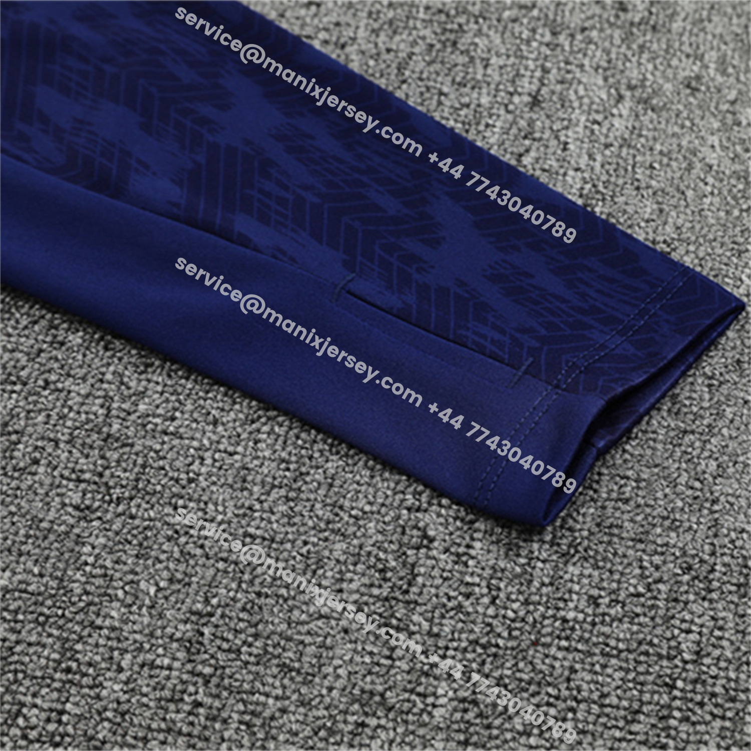 ManixJersey.com | Feyenoord 25-26 Long Sleeve Training Set - Royal Blue Top & Royal Blue Pants -Customize Name, Number and Patch | Worldwide Shipping