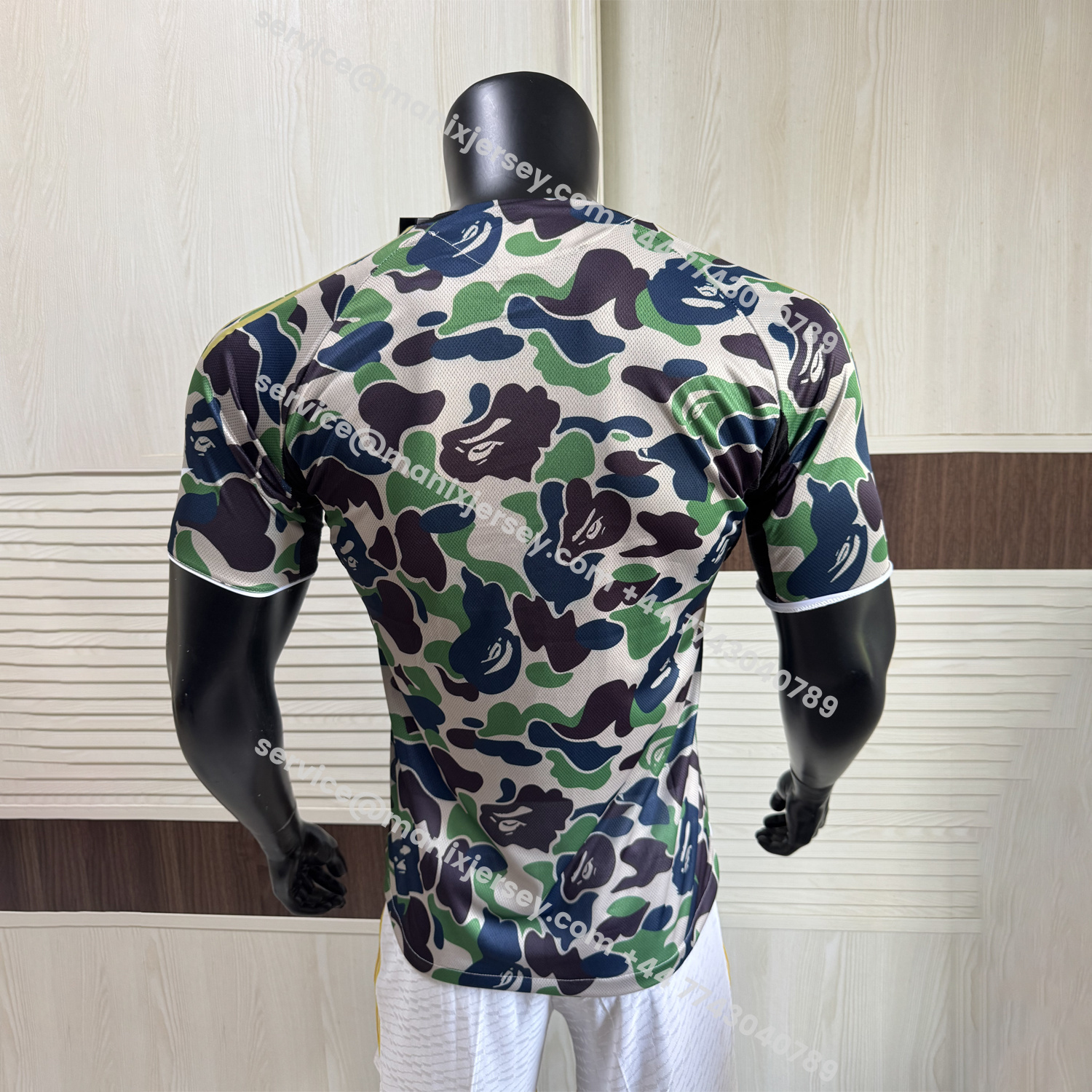 ManixJersey.com | Adidas x A Bathing Ape Camouflage Special Jersey - Player Version -Customize Name, Number and Patch | Worldwide Shipping