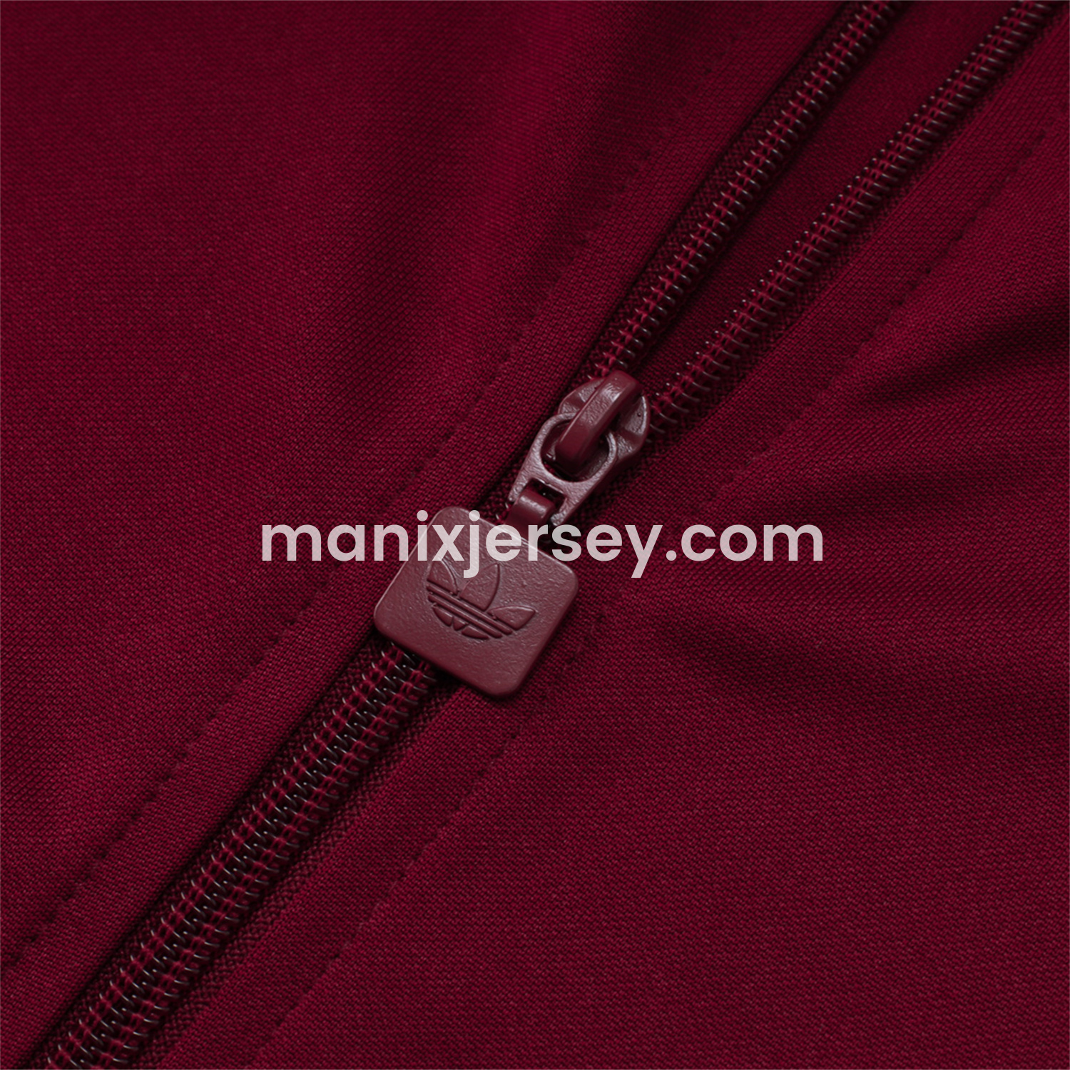 ManixJersey.com | Bayern Munich 25-26 Originals Terrace Icon Jacket Training Tracksuit - Deep Red -Customize Name, Number and Patch | Worldwide Shipping