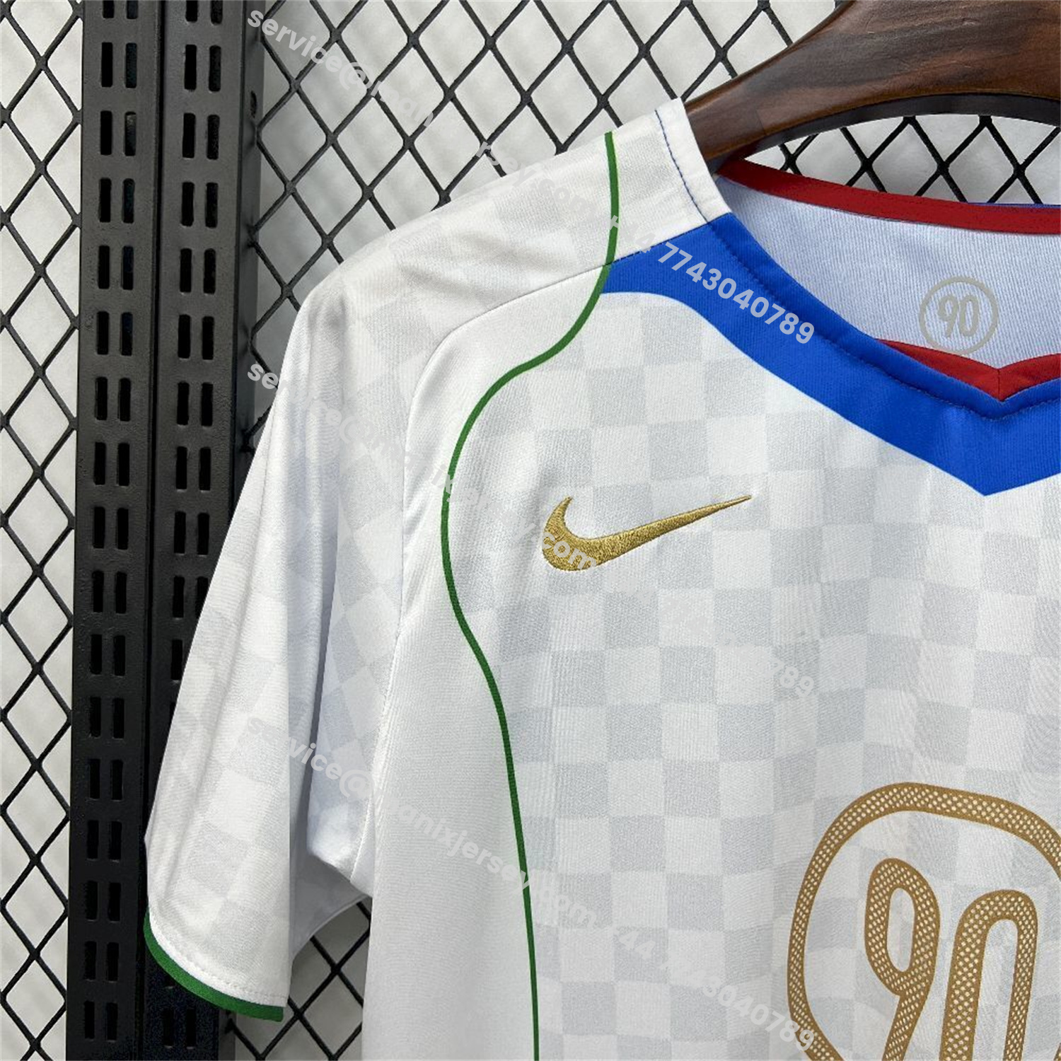 ManixJersey.com | Italy 2026 T90 White Special Jersey -Customize Name, Number and Patch | Worldwide Shipping