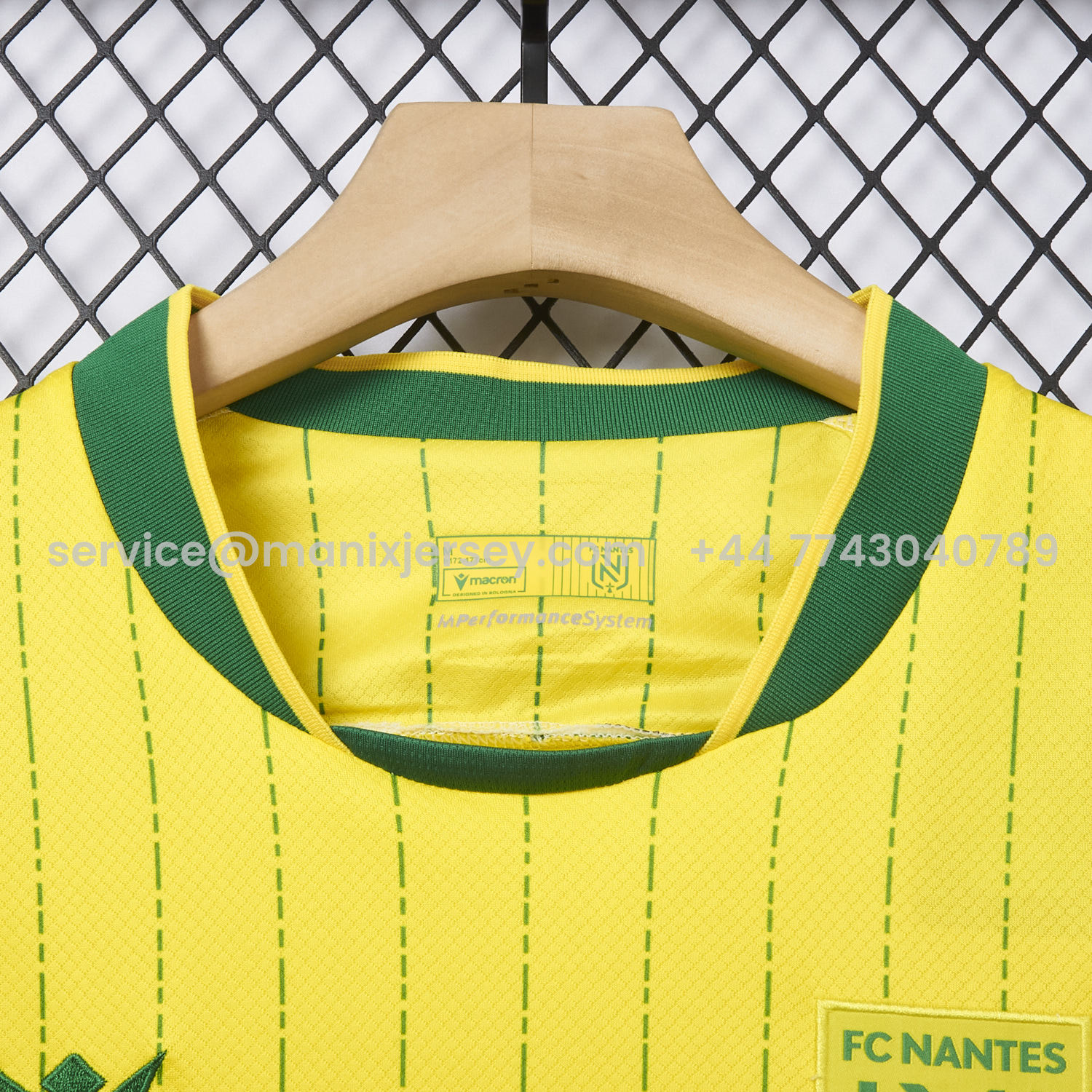 ManixJersey.com | Nantes 25-26 Home Jersey - Fans Version -Customize Name, Number and Patch | Worldwide Shipping