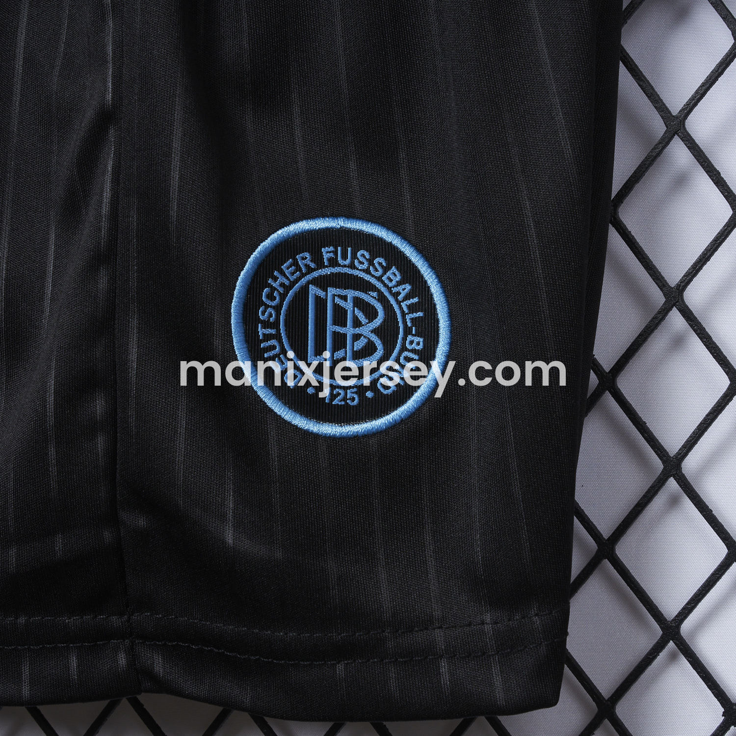 ManixJersey.com | Germany 2025 125-Year Anniversary Blue Goalkeeper Kids Kit -Customize Name, Number and Patch | Worldwide Shipping