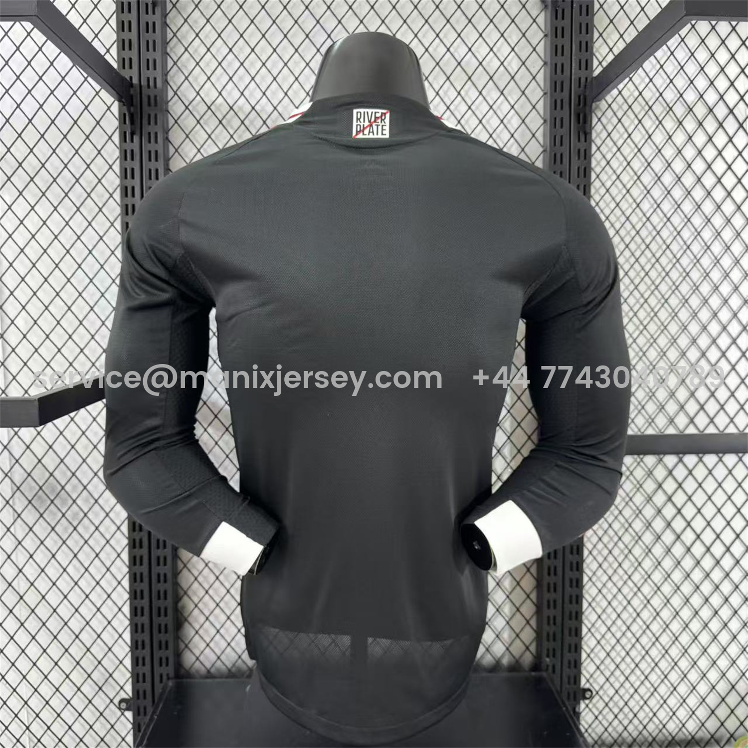 ManixJersey.com | River Plate 25-26 Away Unsponsored Long Sleeves Jersey - Player Version -Customize Name, Number and Patch | Worldwide Shipping