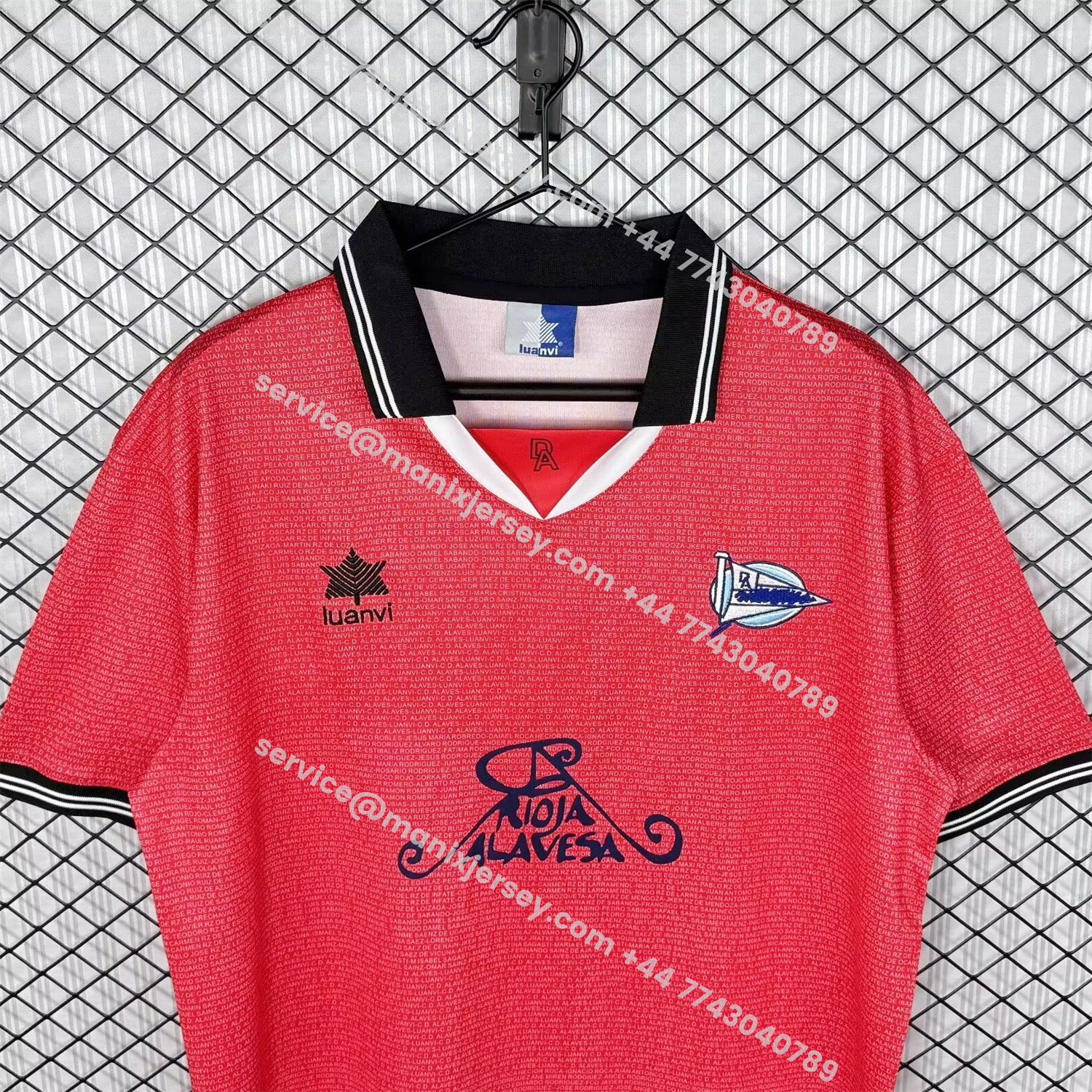 ManixJersey.com | Retro Deportivo Alavés 2000-01 Away Jersey -Customize Name, Number and Patch | Worldwide Shipping
