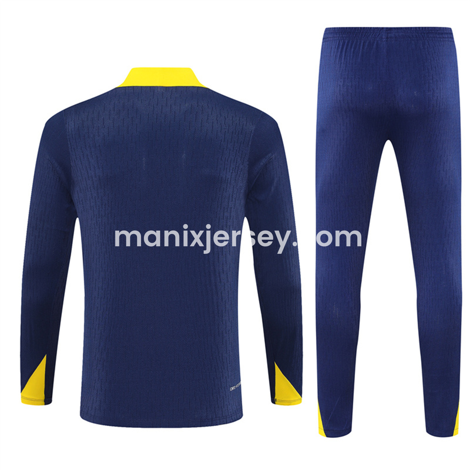 ManixJersey.com | Atletico Madrid 25-26 Long Sleeves Training Set - Royal Blue Top & Royal Blue Pants -Customize Name, Number and Patch | Worldwide Shipping
