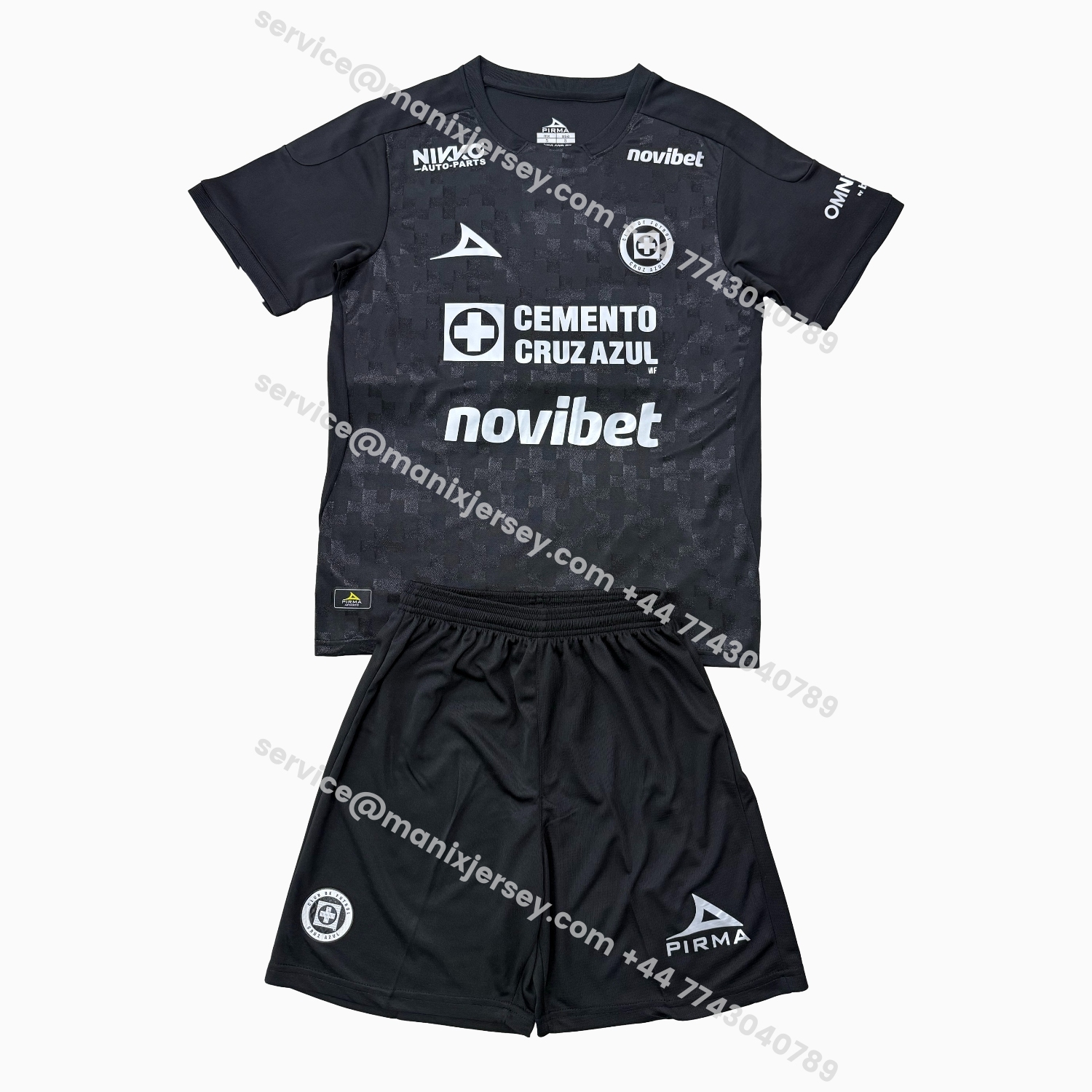 ManixJersey.com | Cruz Azul 25-26 Third Men's Adult Jersey Set - Fans Version -Customize Name, Number and Patch | Worldwide Shipping