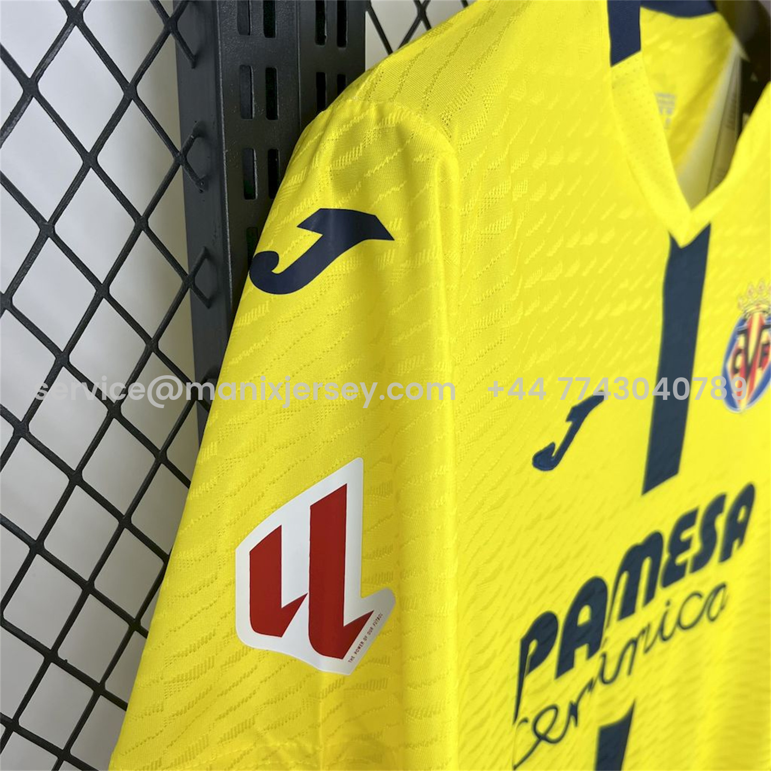 ManixJersey.com | Villarreal 25-26 Home Jersey - Fans Version -Customize Name, Number and Patch | Worldwide Shipping