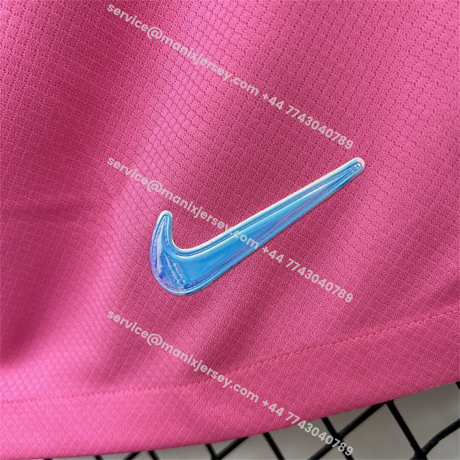 ManixJersey.com | Barcelona 25-26 Pink Special Shorts - Fans Version -Customize Name, Number and Patch | Worldwide Shipping