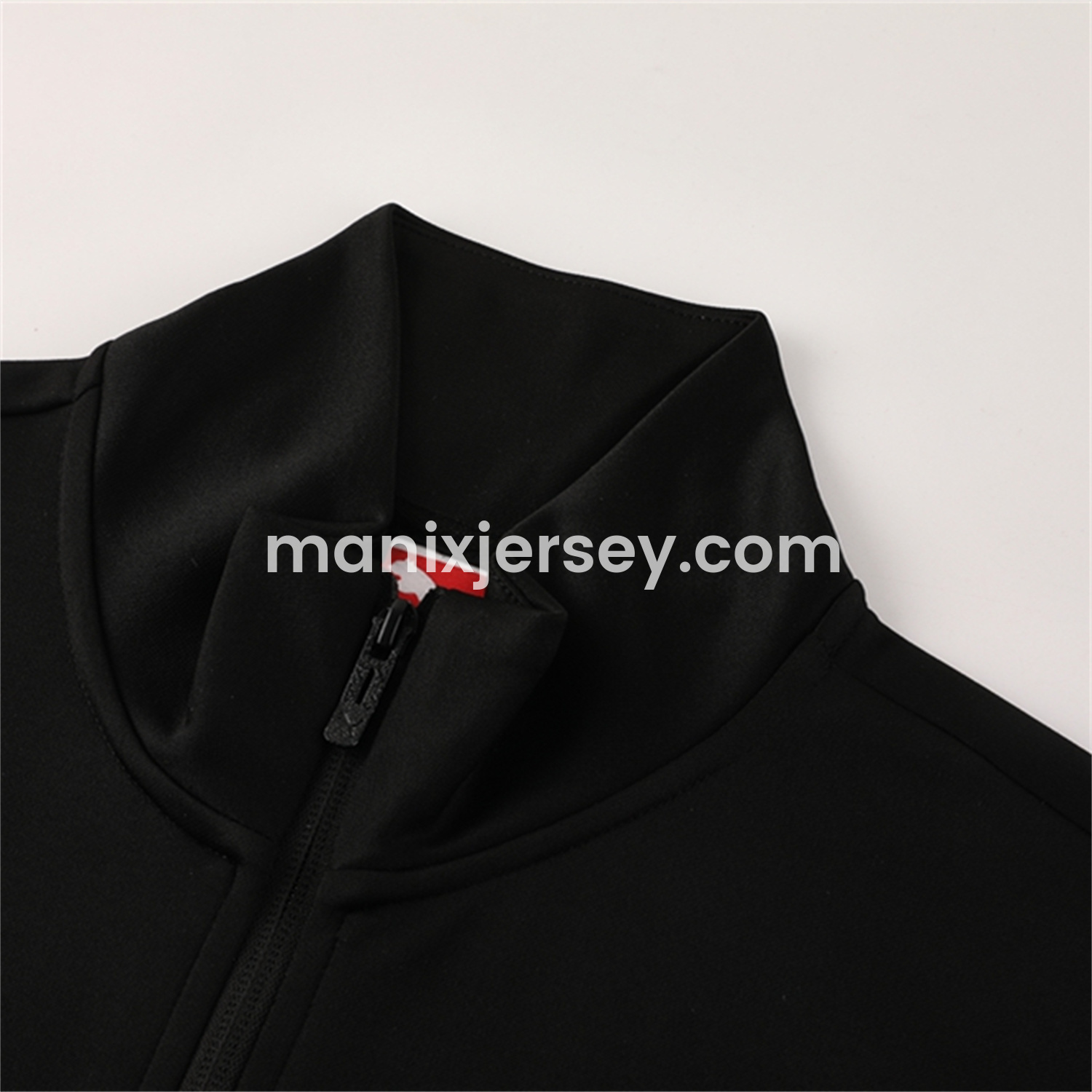 ManixJersey.com | AC Milan 25-26 Jacket Training Tracksuit - Black top & Black Pants -Customize Name, Number and Patch | Worldwide Shipping