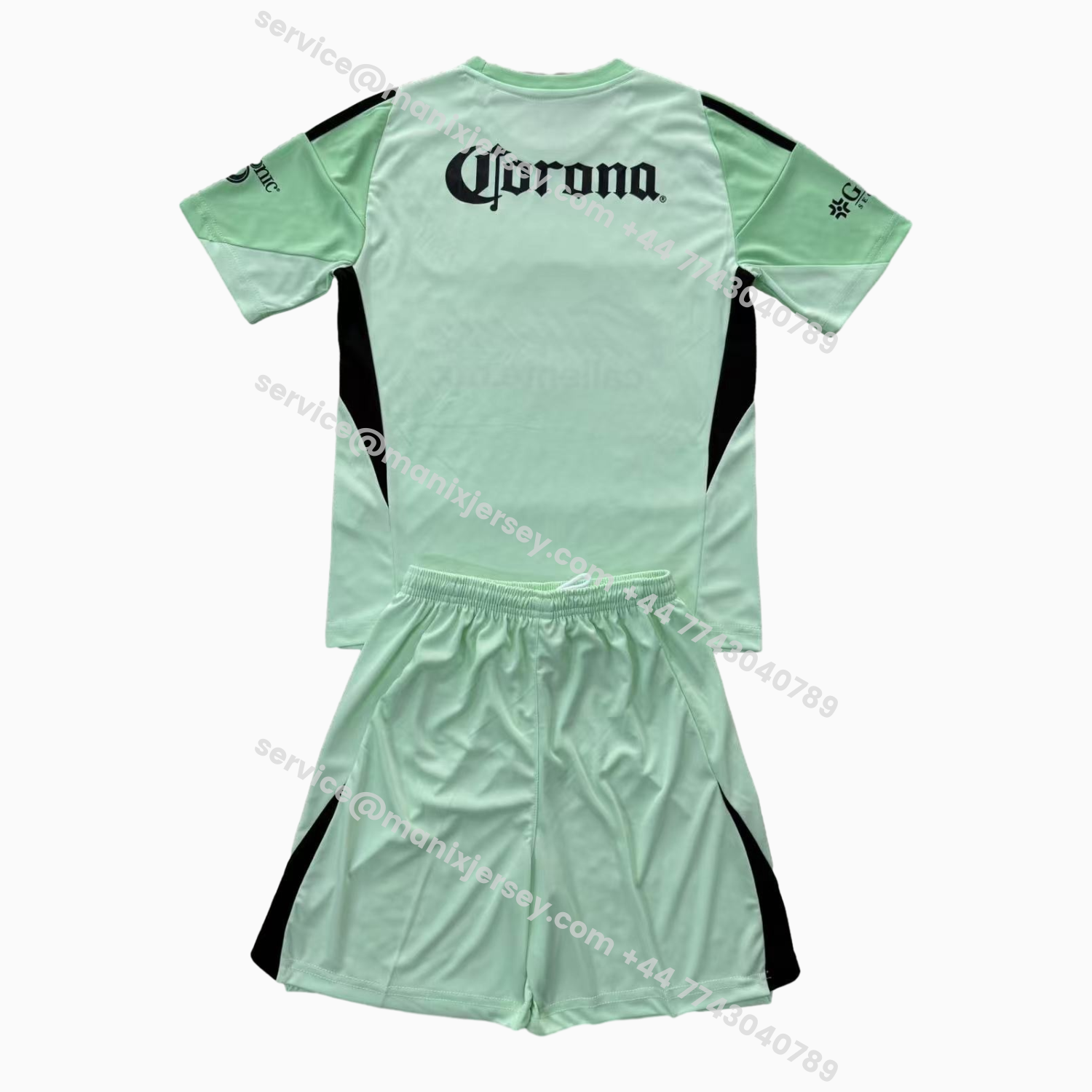 ManixJersey.com | Club América 25-26 Green Goalkeeper Kids Kit -Customize Name, Number and Patch | Worldwide Shipping