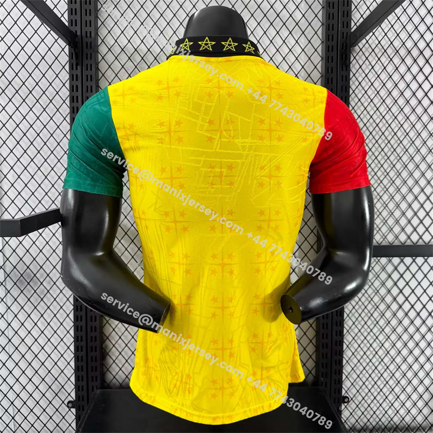 ManixJersey.com | Ghana 2026 Coat Of Arms Yellow Special Jersey - Player Version -Customize Name, Number and Patch | Worldwide Shipping