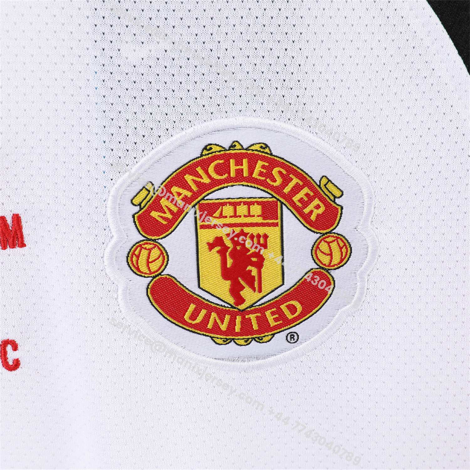 ManixJersey.com | Retro Manchester United 10-11 Away Long Sleeves Jersey - Champions League Final Version -Customize Name, Number and Patch | Worldwide Shipping