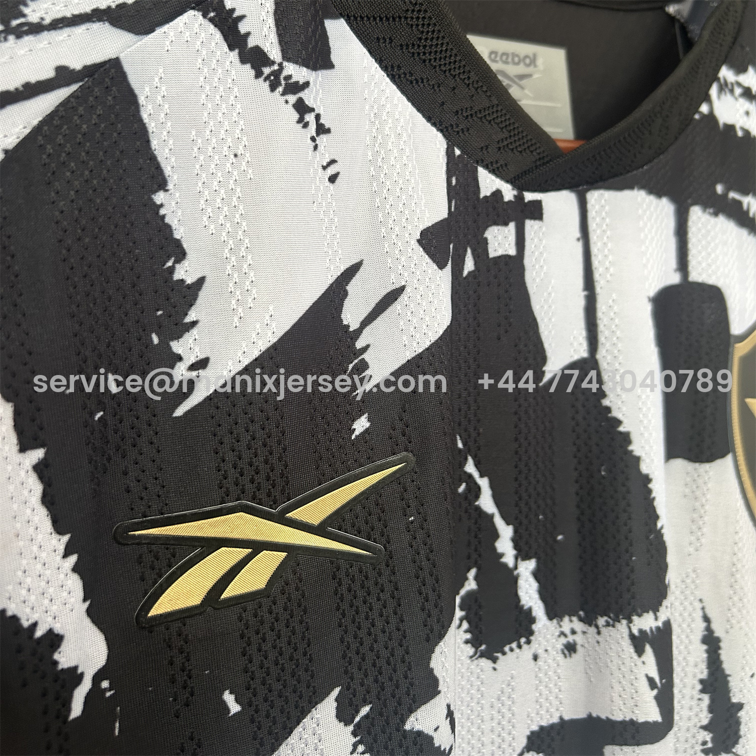 ManixJersey.com | Botafogo 25-26 Fourth Unsponsored Jersey - Fans Version -Customize Name, Number and Patch | Worldwide Shipping