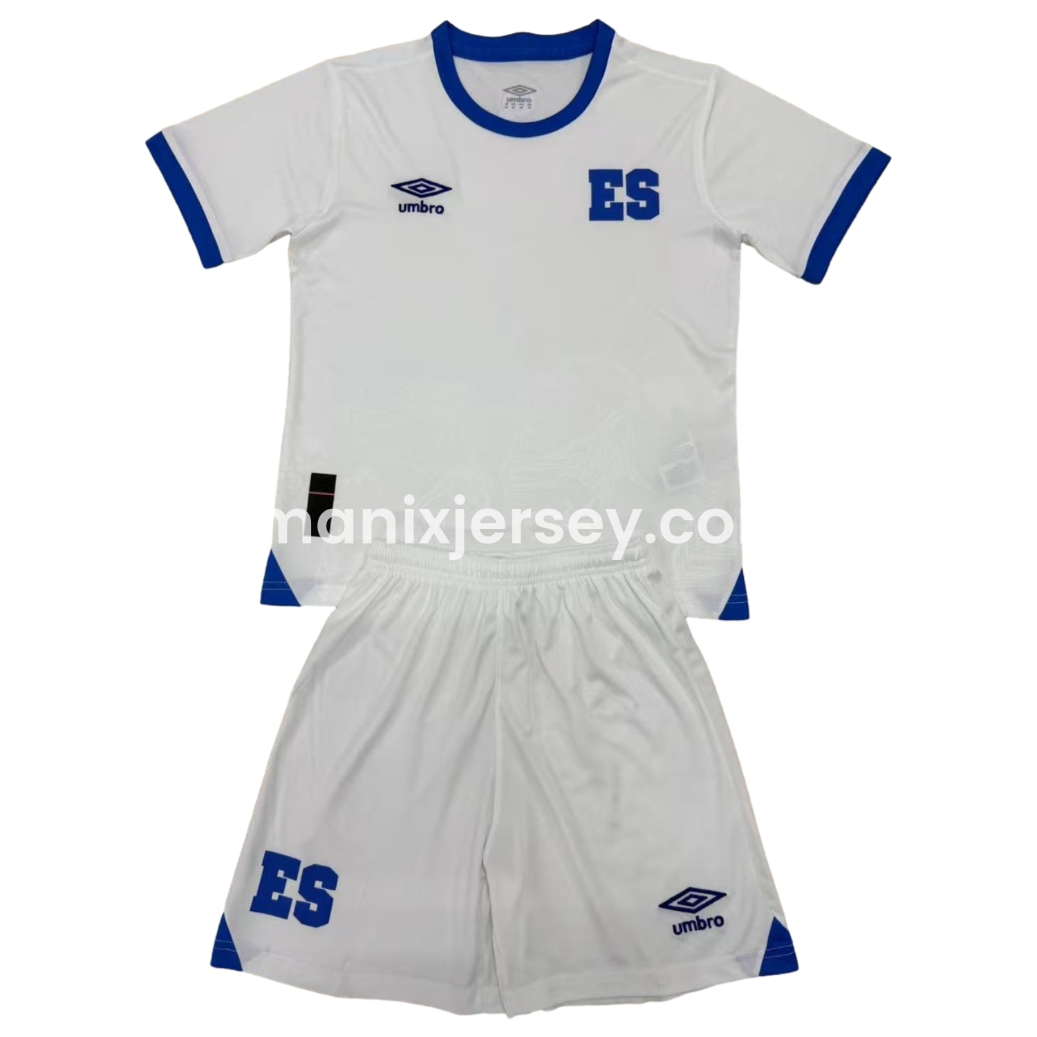 ManixJersey.com | El Salvador 25-26 Away Kids Kit -Customize Name, Number and Patch | Worldwide Shipping