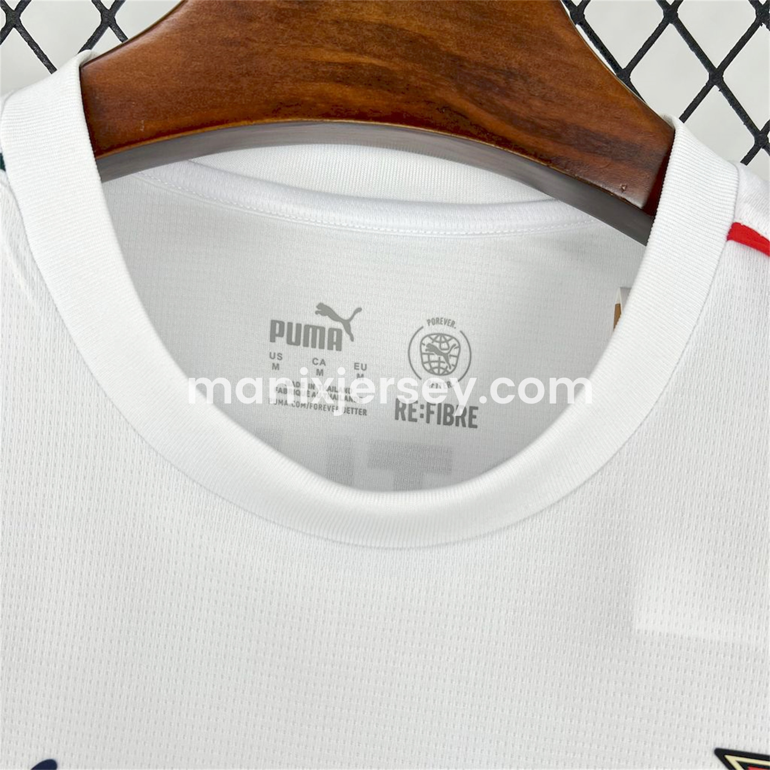 ManixJersey.com | Portugal 2025-26 White Casuals Jersey - Fans Version -Customize Name, Number and Patch | Worldwide Shipping