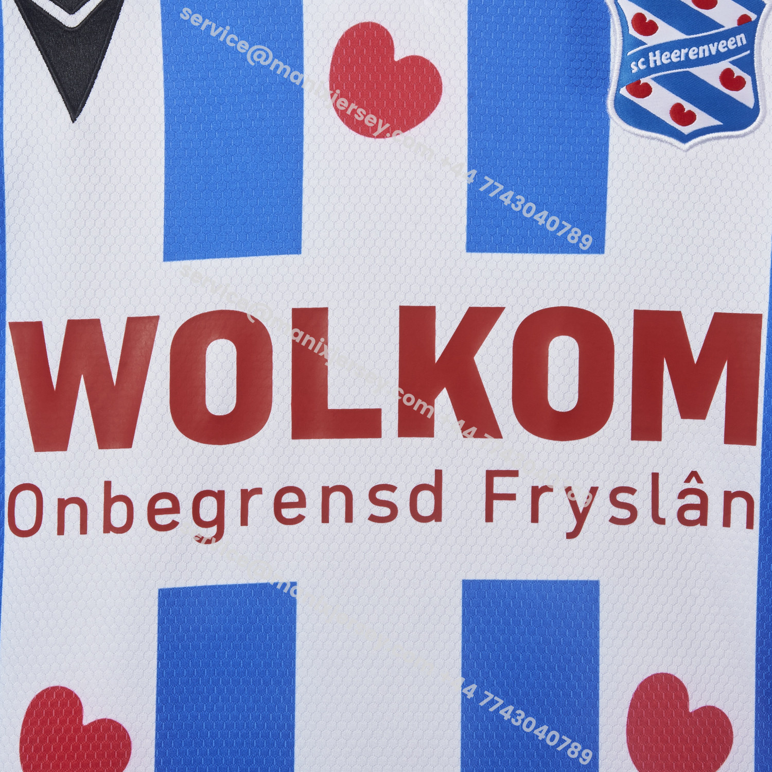 ManixJersey.com | SC Heerenveen 25-26 Home Jersey - Fans Version -Customize Name, Number and Patch | Worldwide Shipping
