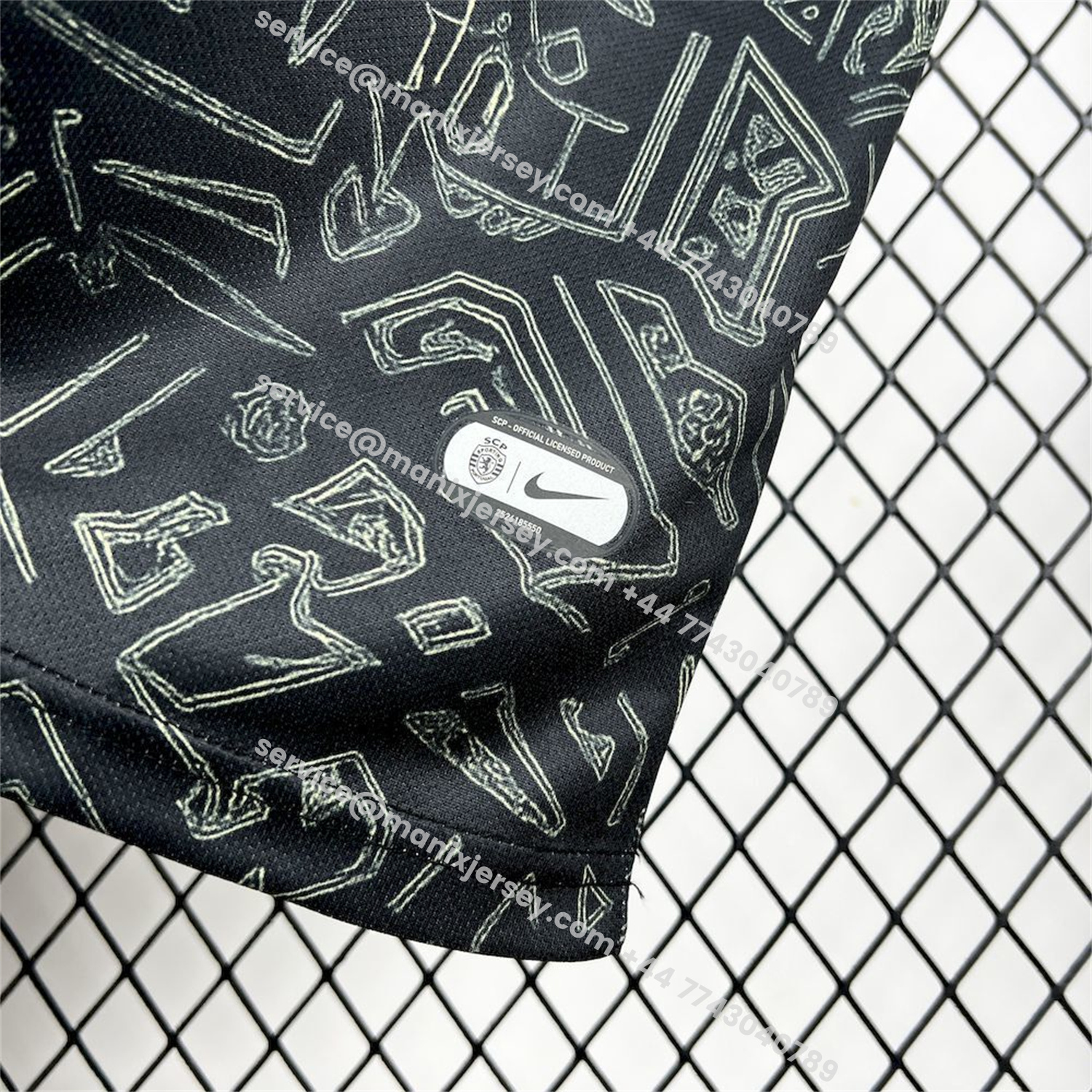 ManixJersey.com | Sporting CP 25-26 Symbol Design Black Special Jersey - Fans Version -Customize Name, Number and Patch | Worldwide Shipping