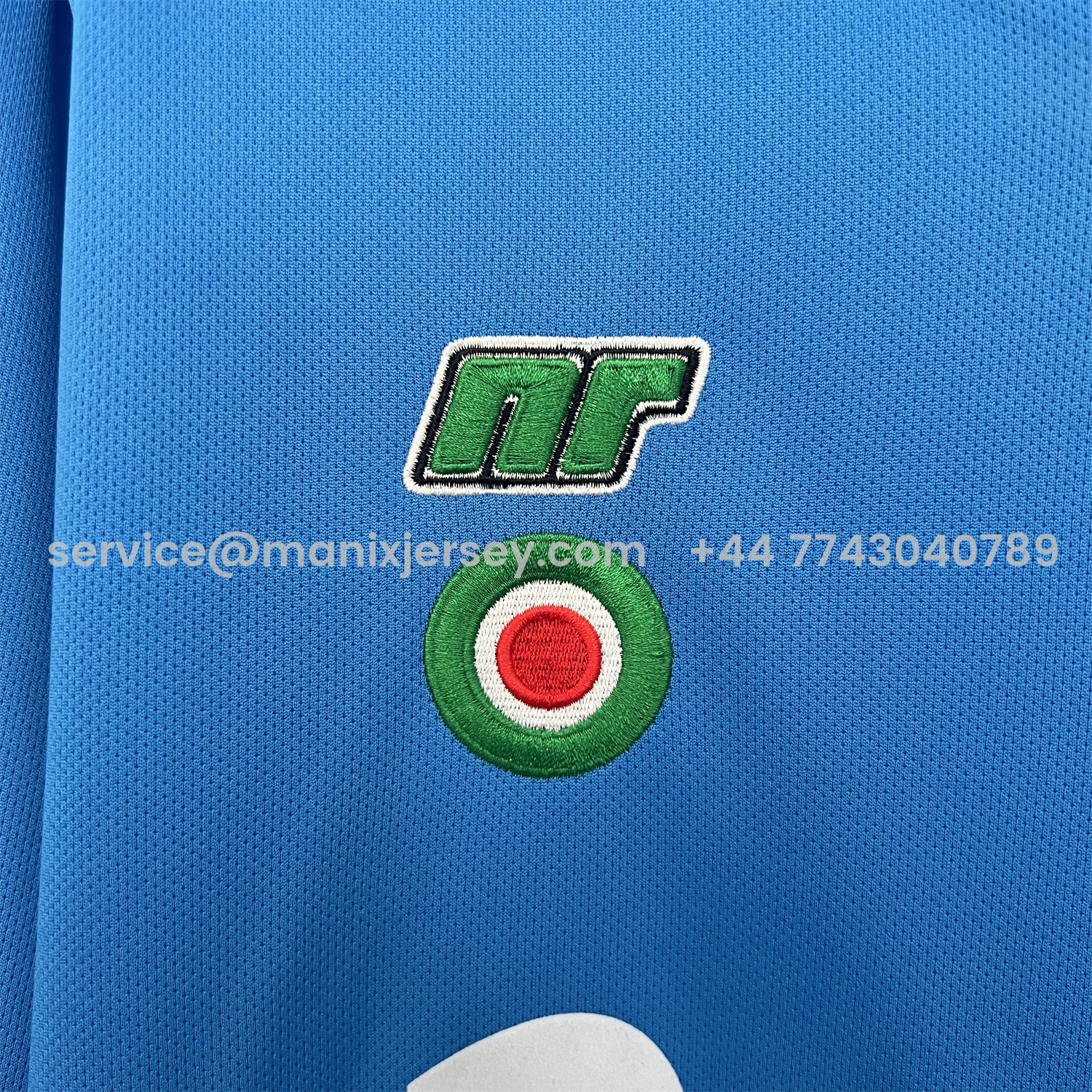 ManixJersey.com | Retro Napoli 1987-88 Home Long Sleeves Jersey -Customize Name, Number and Patch | Worldwide Shipping