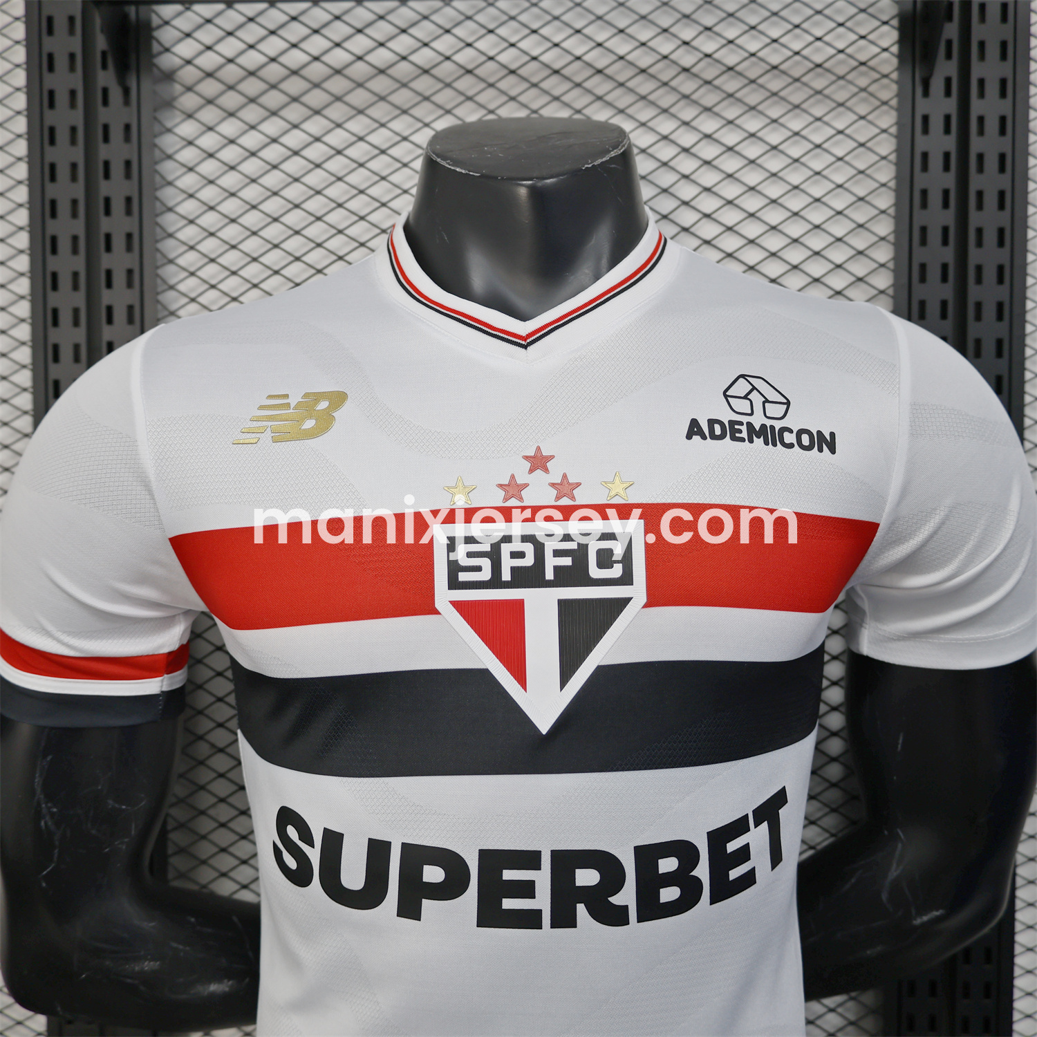 ManixJersey.com | Sao Paulo 25-26 Home Jersey - Player Version -Customize Name, Number and Patch | Worldwide Shipping