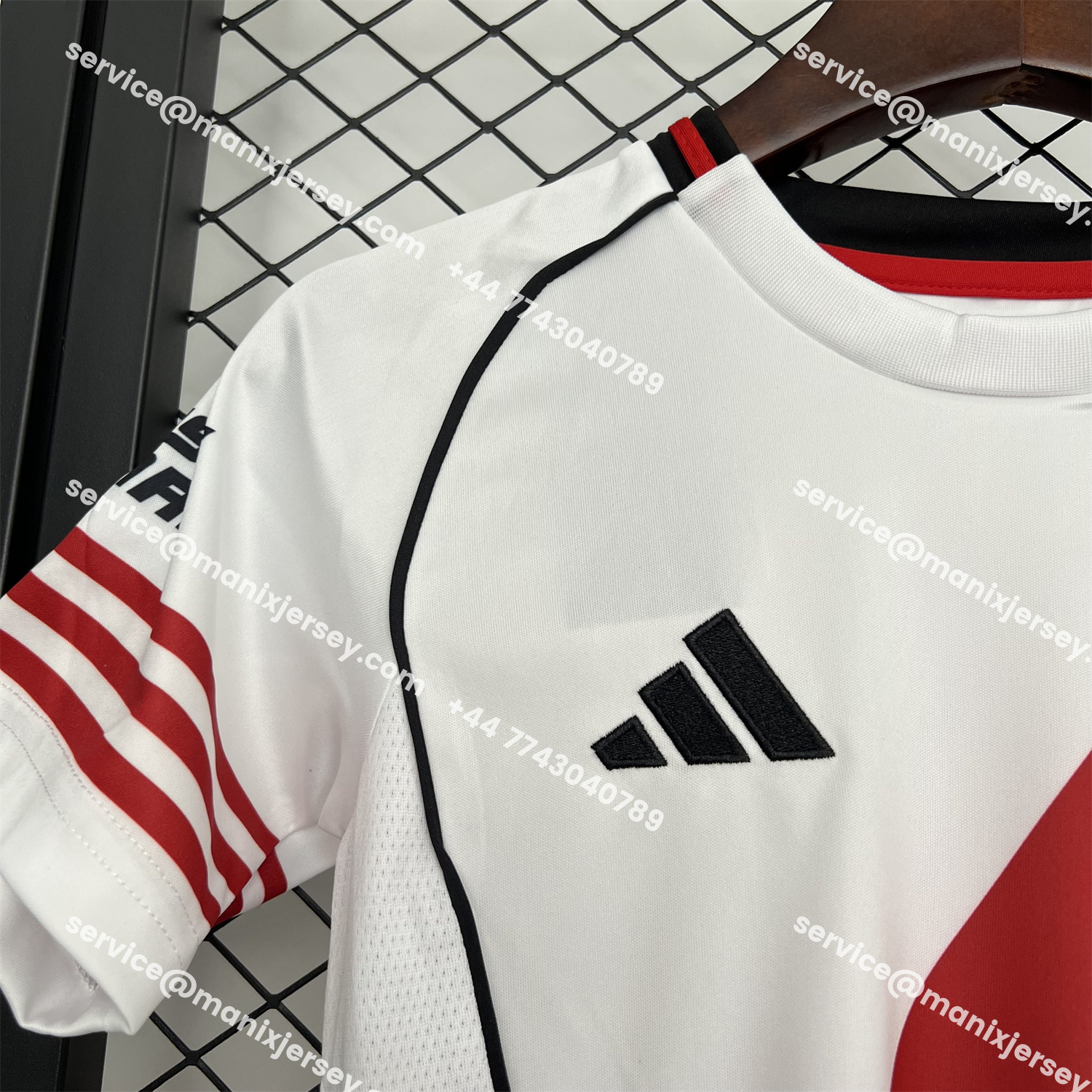 ManixJersey.com | River Plate 25-26 Home Unsponsored Kids Kit -Customize Name, Number and Patch | Worldwide Shipping