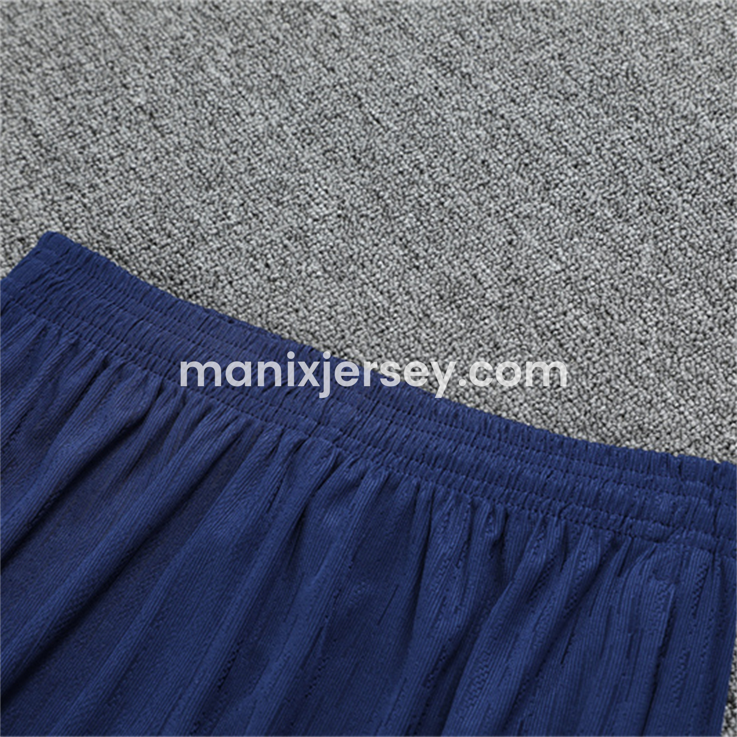 ManixJersey.com | Paris Saint-Germain PSG 25-26 Long Sleeves Training Set - Red Top & Royal Blue Pants -Customize Name, Number and Patch | Worldwide Shipping