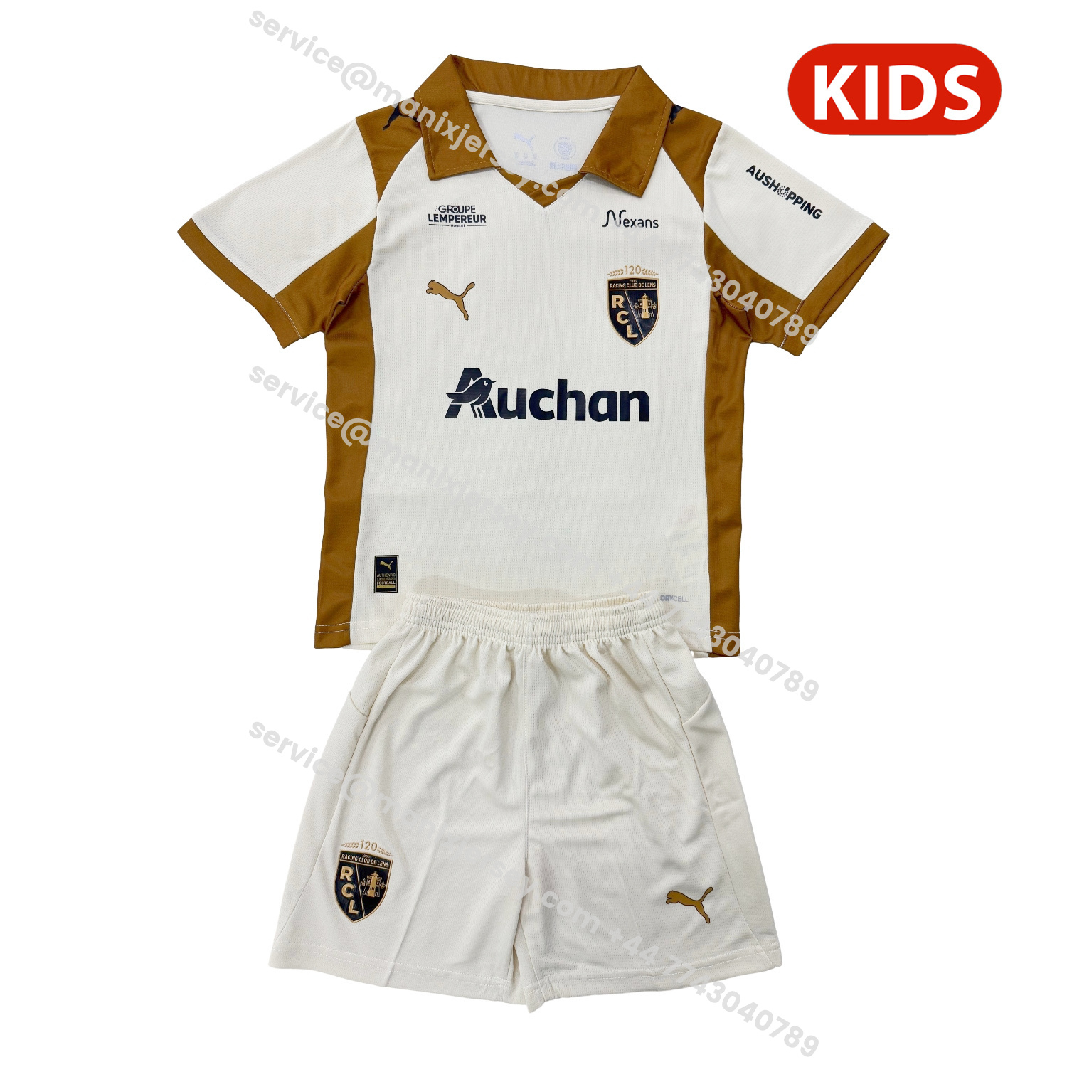 ManixJersey.com | RC Lens 25-26 Third Kids Kit -Customize Name, Number and Patch | Worldwide Shipping
