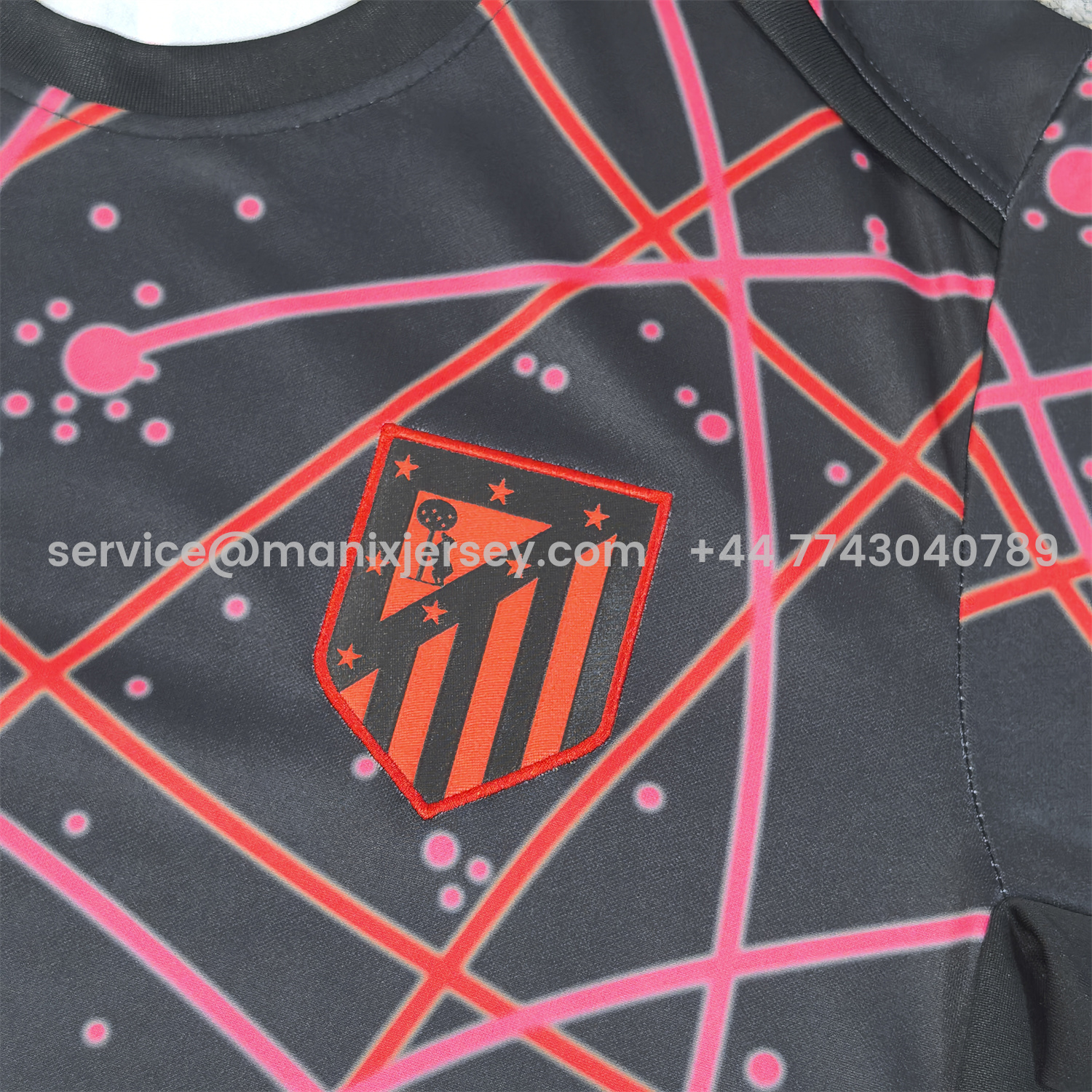 ManixJersey.com | Atlético Madrid 25-26 Purple And Black Training Jersey - Fans Version -Customize Name, Number and Patch | Worldwide Shipping