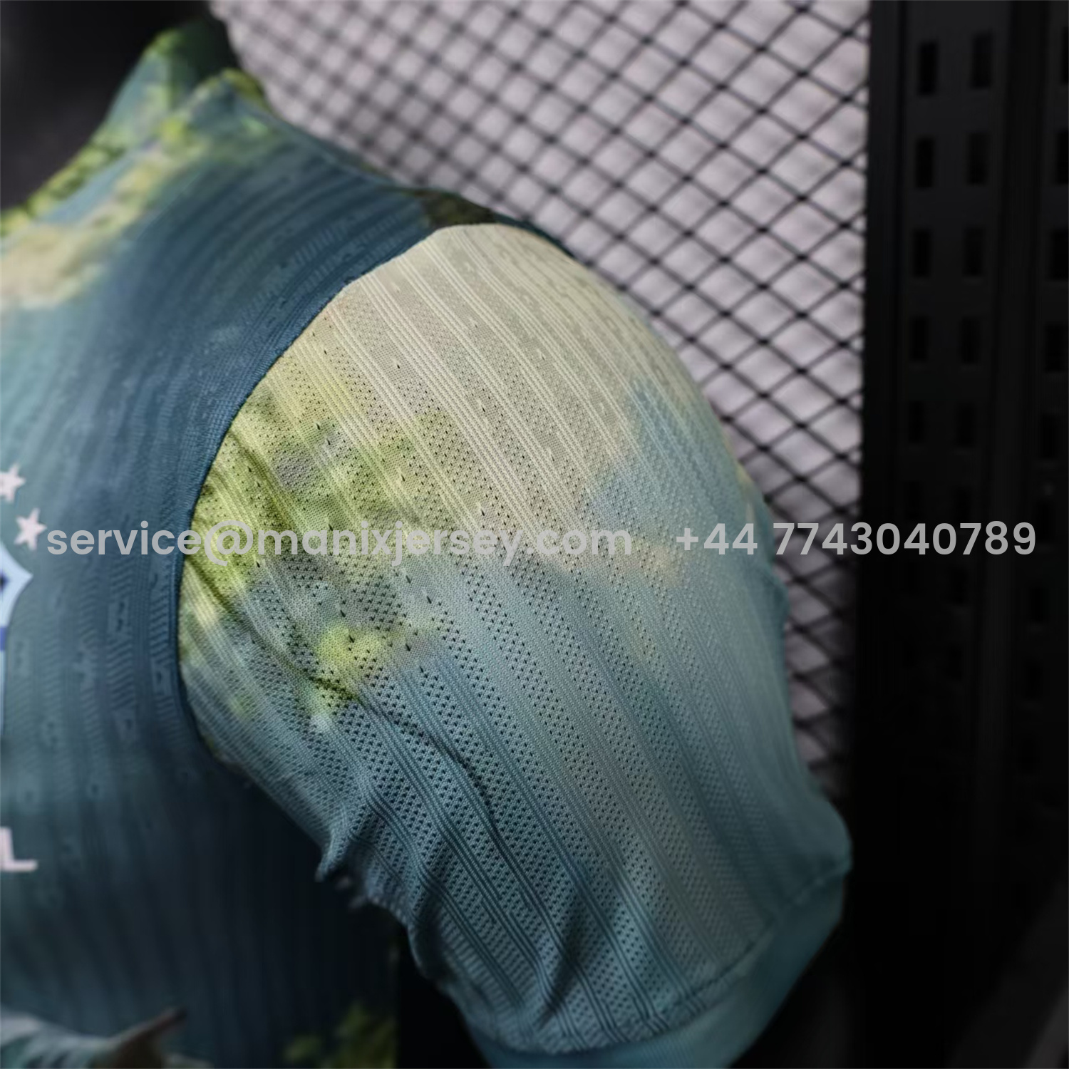 ManixJersey.com | Brazil 25-26 Praying to Jesus Special Green Jersey - Player Version -Customize Name, Number and Patch | Worldwide Shipping