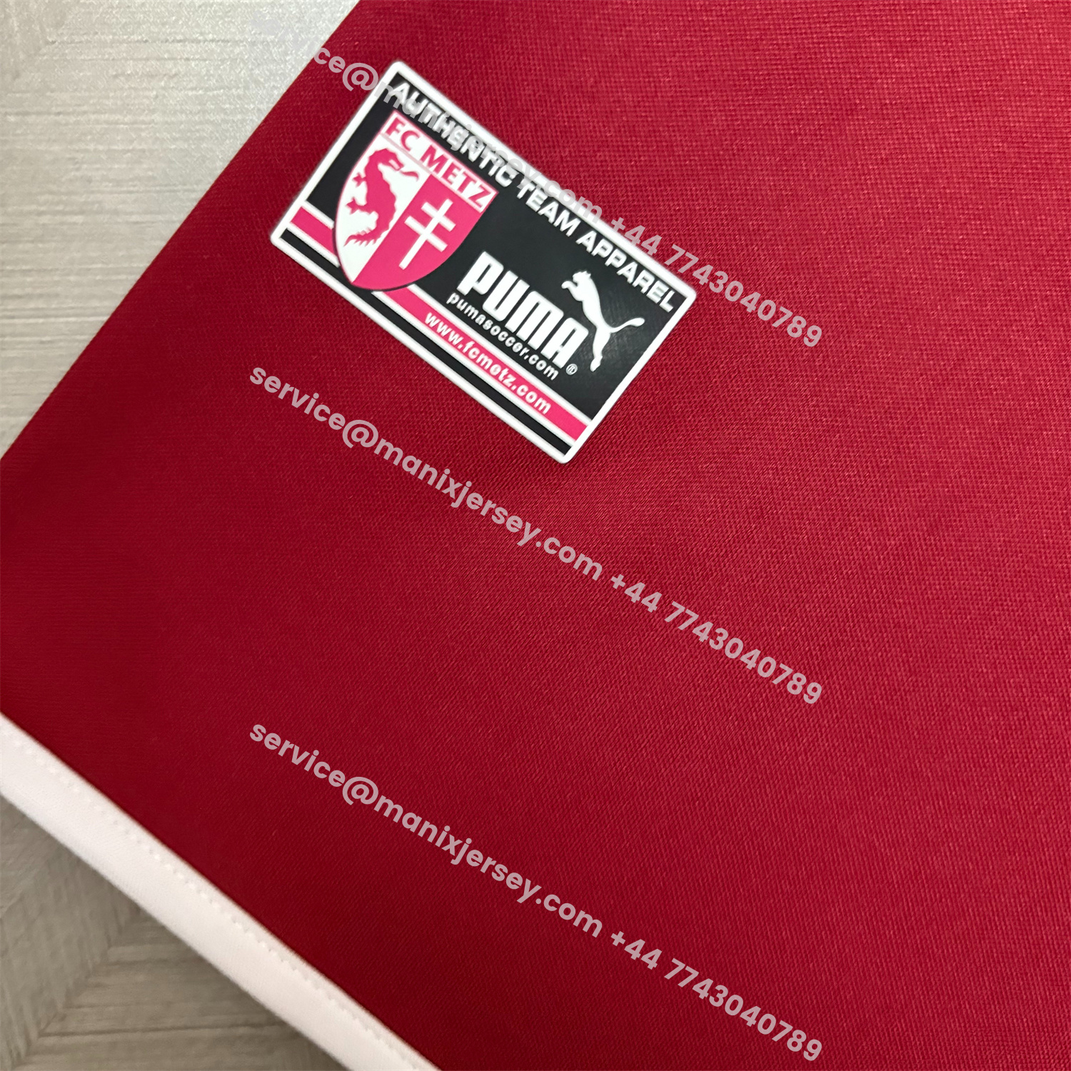 ManixJersey.com | Retro Metz 2003-04 Home Jersey -Customize Name, Number and Patch | Worldwide Shipping