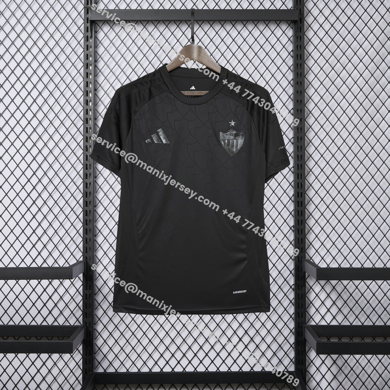 ManixJersey.com | Atletico Mineiro 25-26 Black Unsponsored Special Jersey - Fans Version -Customize Name, Number and Patch | Worldwide Shipping
