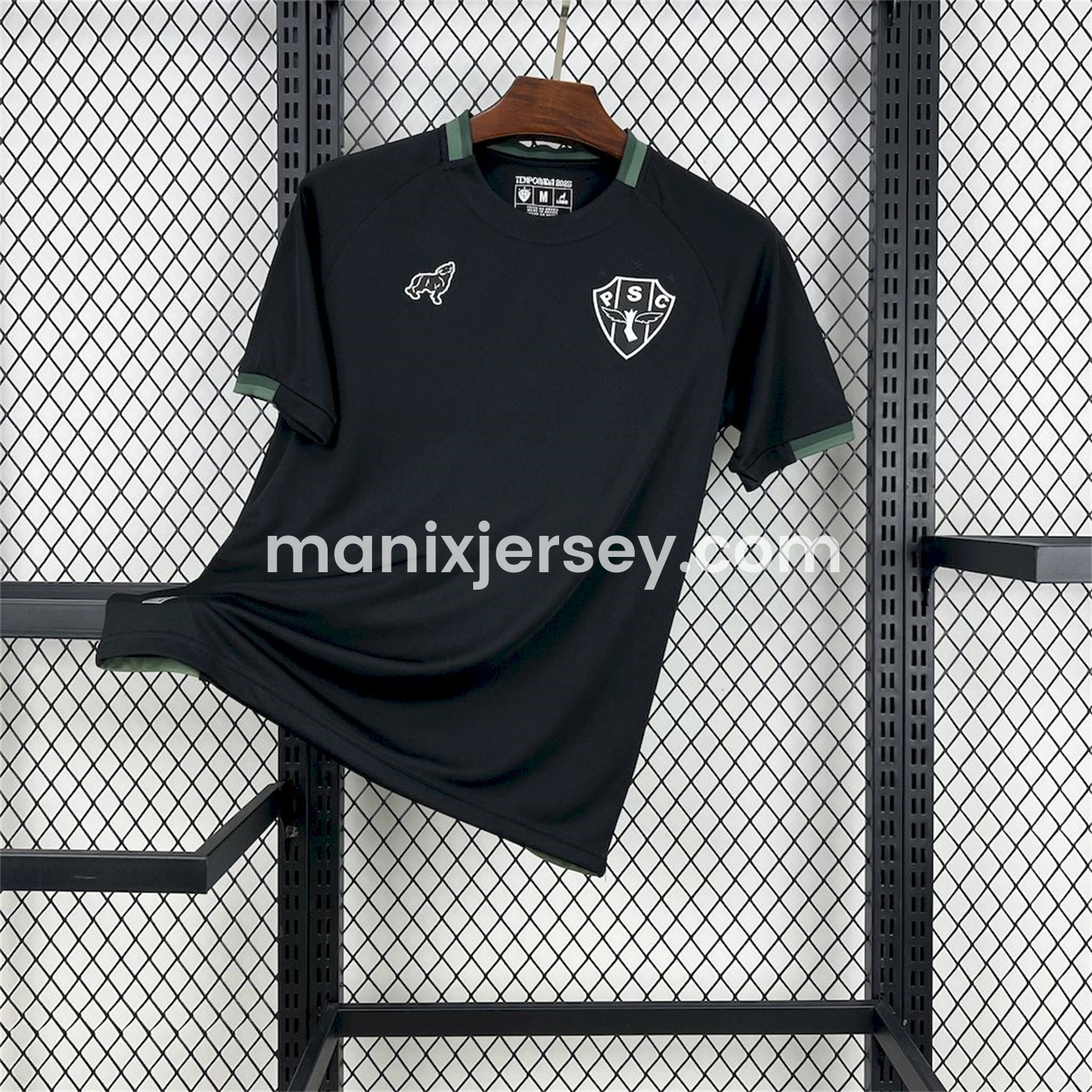 ManixJersey.com | Paysandu 25-26 Black Training Unsponsored Jersey - Fans Version -Customize Name, Number and Patch | Worldwide Shipping