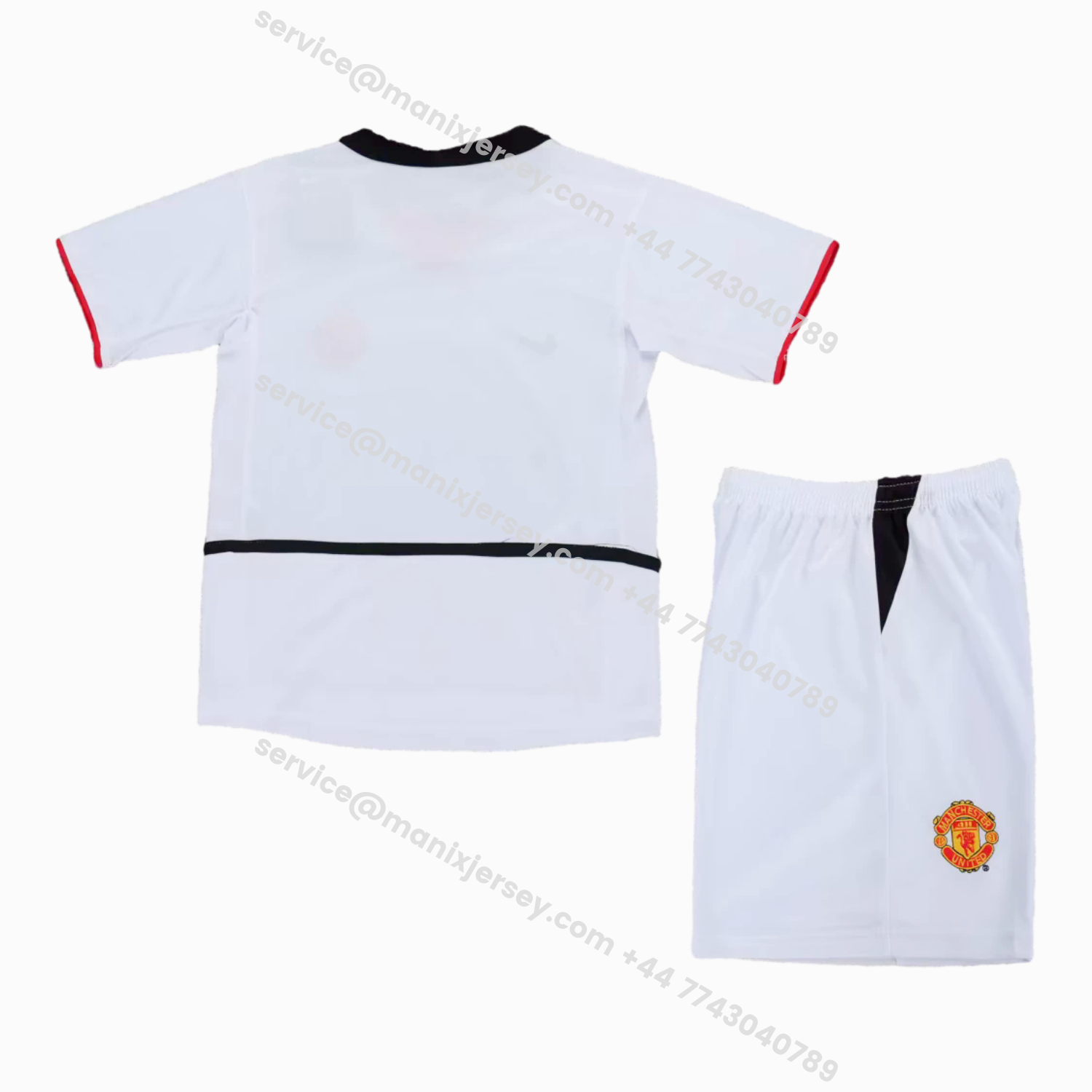 ManixJersey.com | Retro Manchester United 2002-03 Away Kids Kit -Customize Name, Number and Patch | Worldwide Shipping